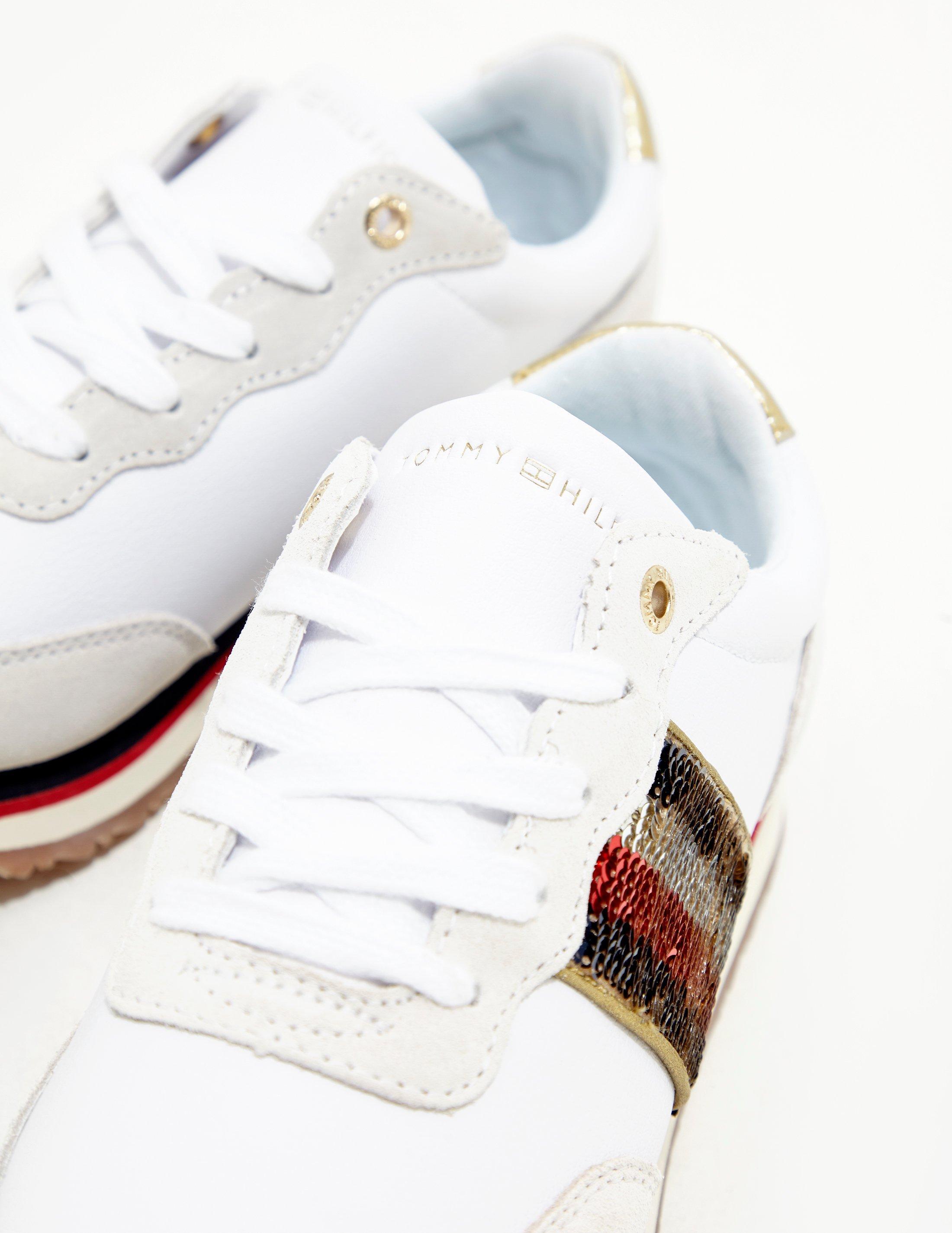 Shop Tommy Hilfiger Sequin Trainers | UP TO 56% OFF