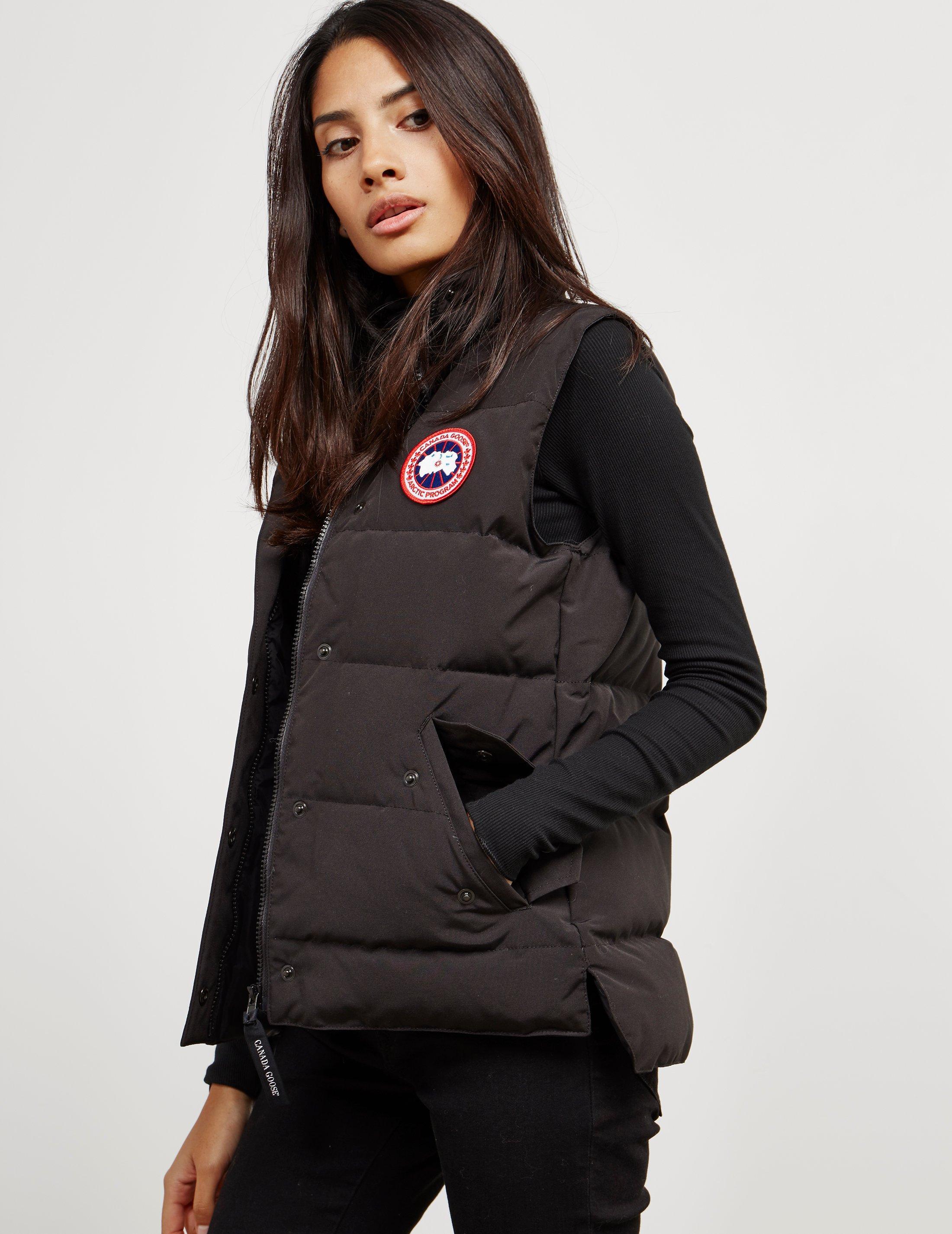 Canada Goose Freestyle Padded Gilet Black | Lyst Canada