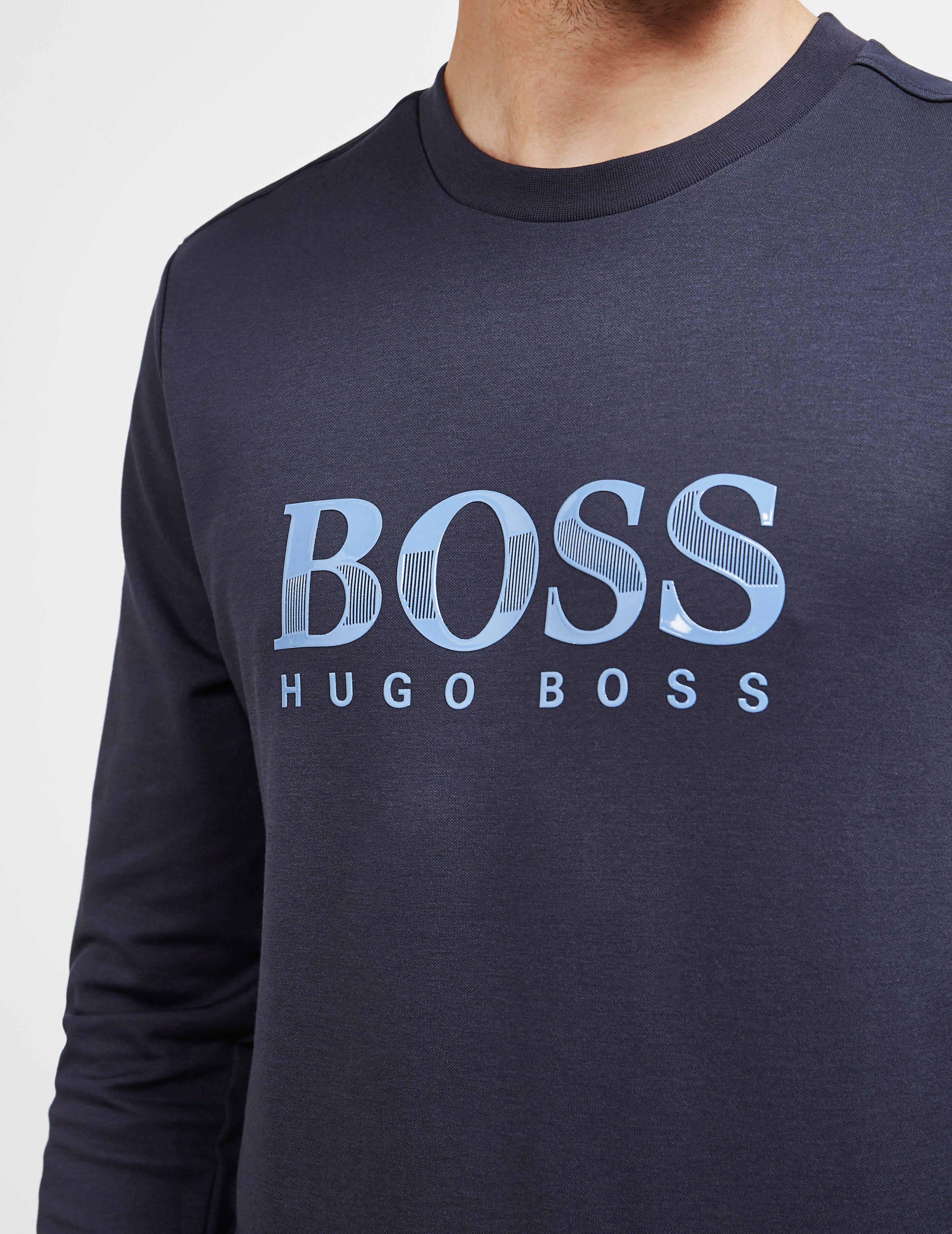 boss logo crew sweatshirt