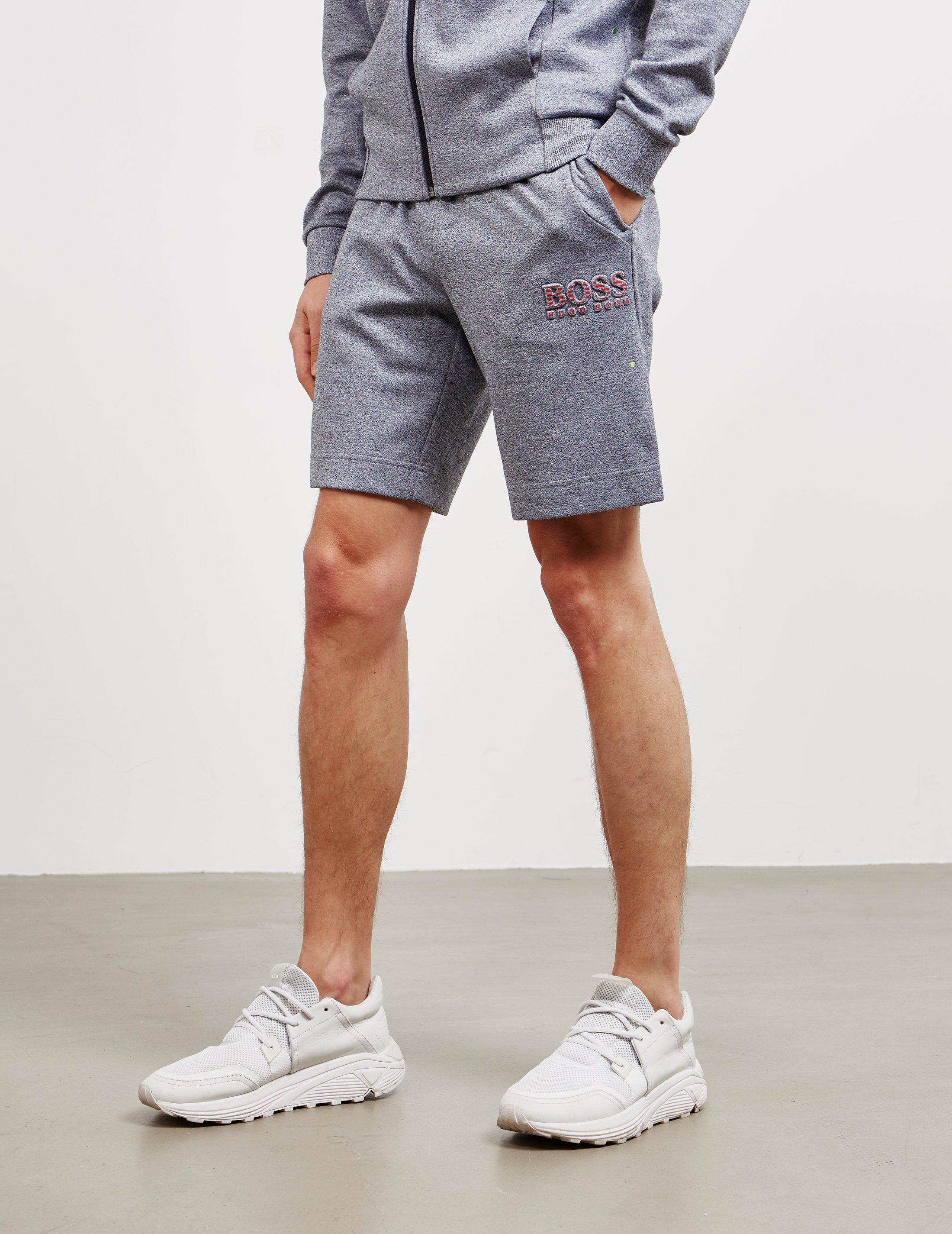 BOSS by Hugo Boss Fleece Shorts Grey in 