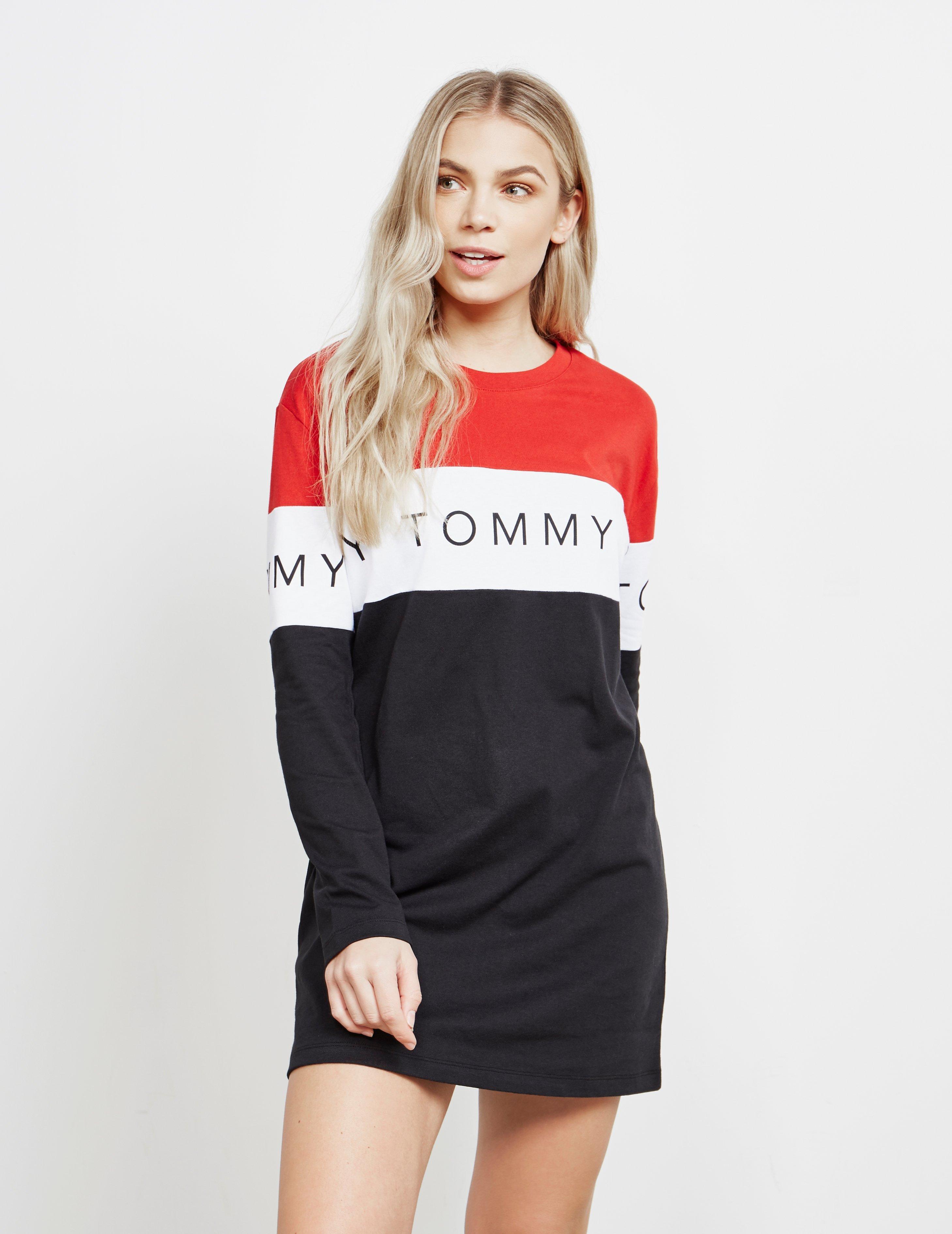 tommy hilfiger colour block dress