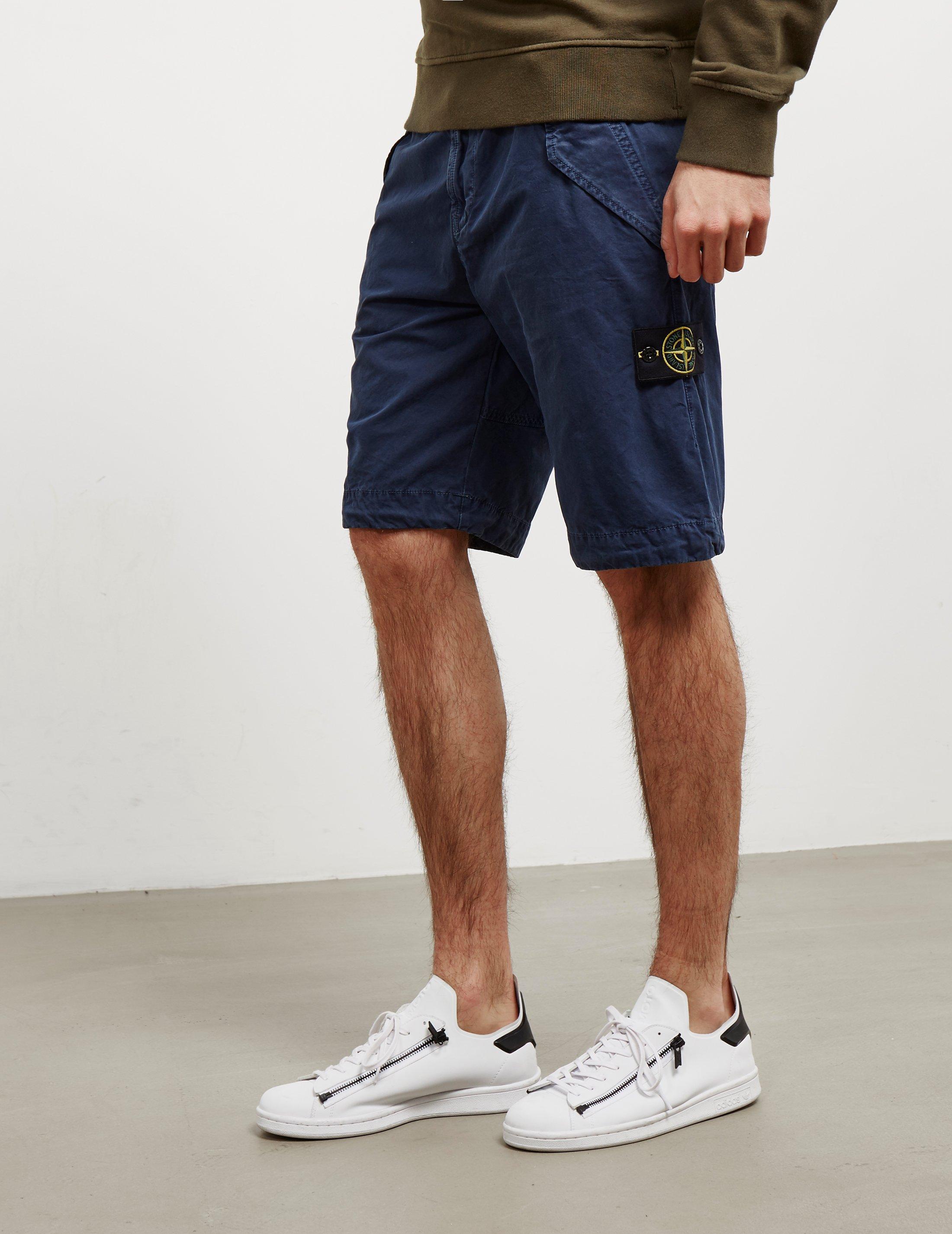 Navy stone island shorts Clearance