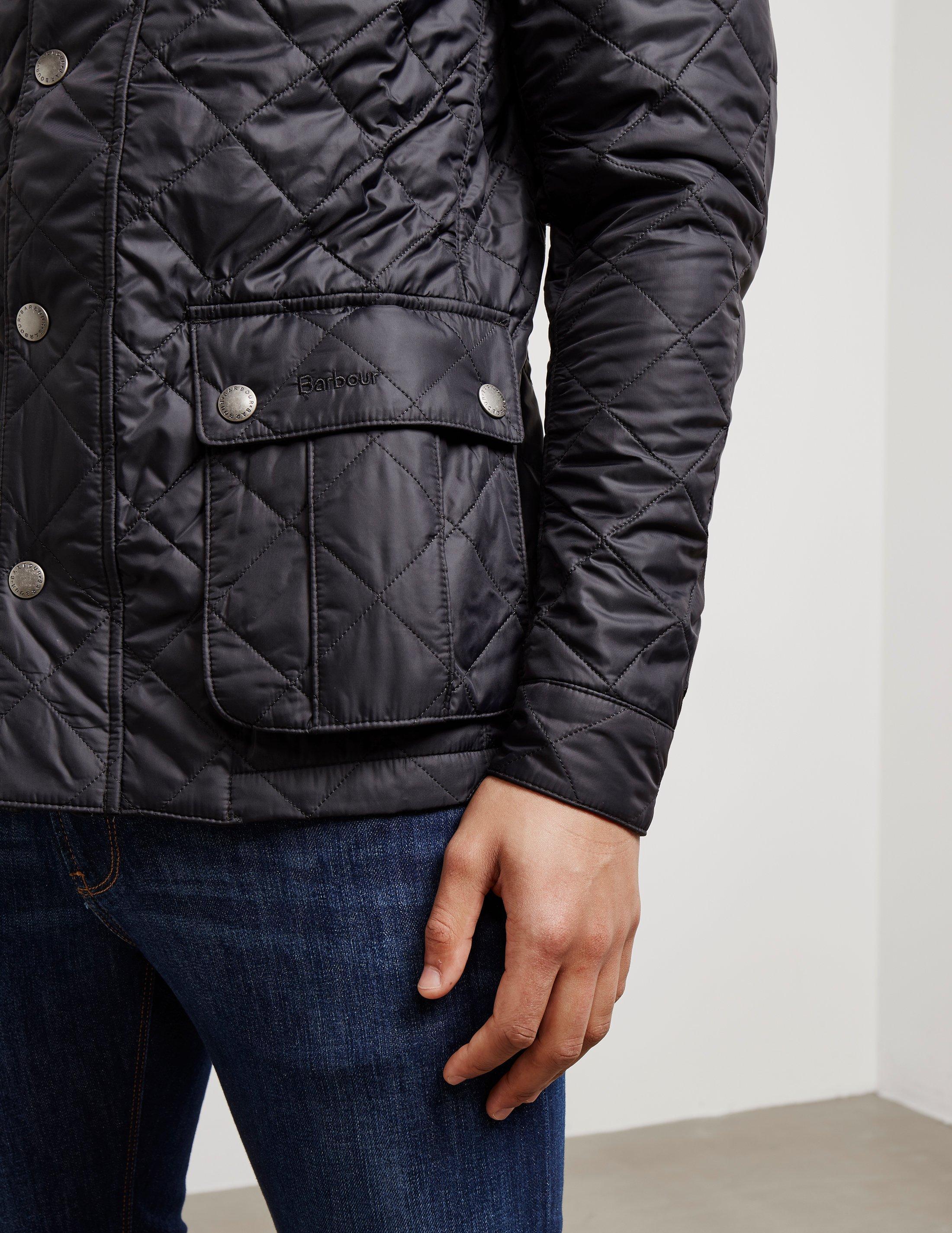 Barbour Cotton Ariel Quilted Jacket Black for Men - Save 47% | Lyst