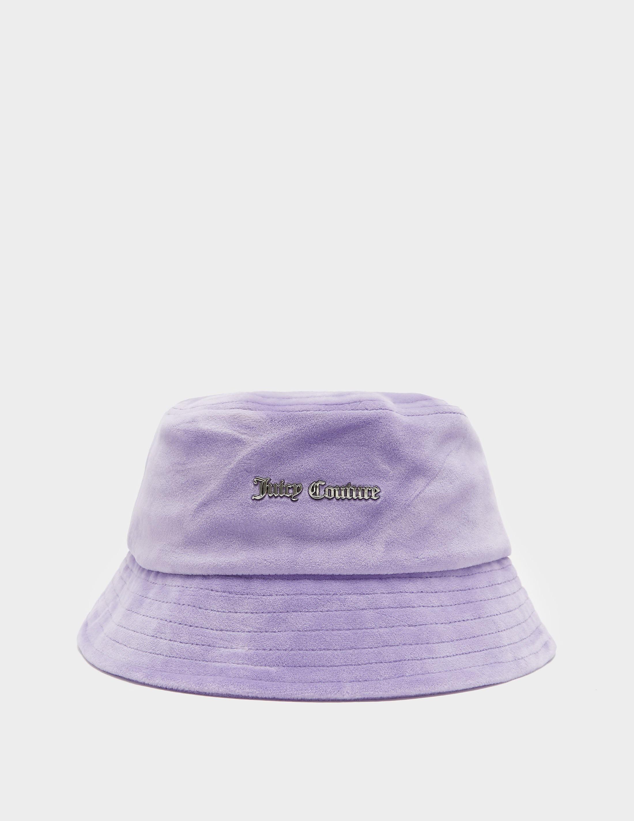 Juicy Couture Ellie Velour Bucket Hat in Purple Lyst