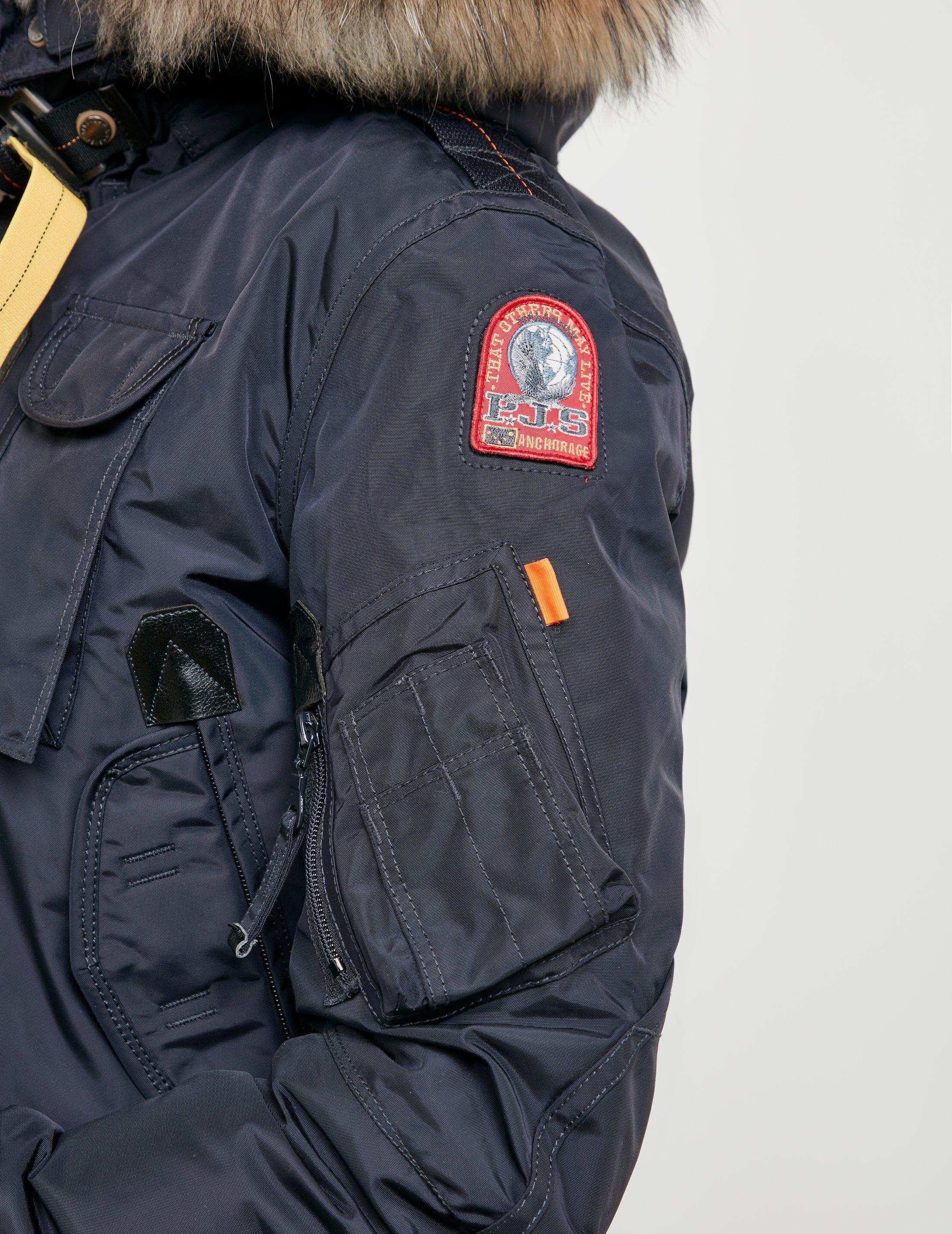 navy blue parajumper