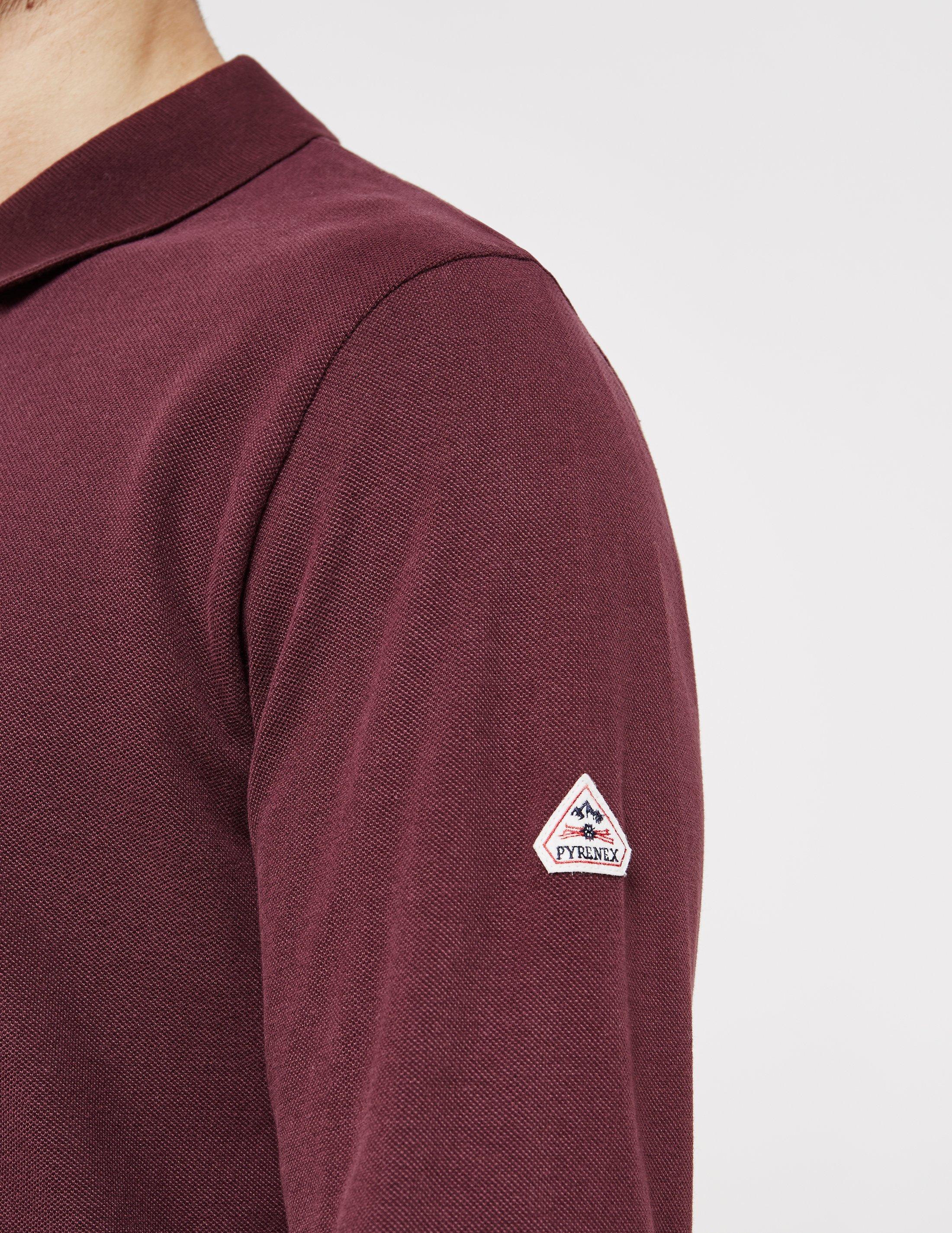 pyrenex long sleeve polo