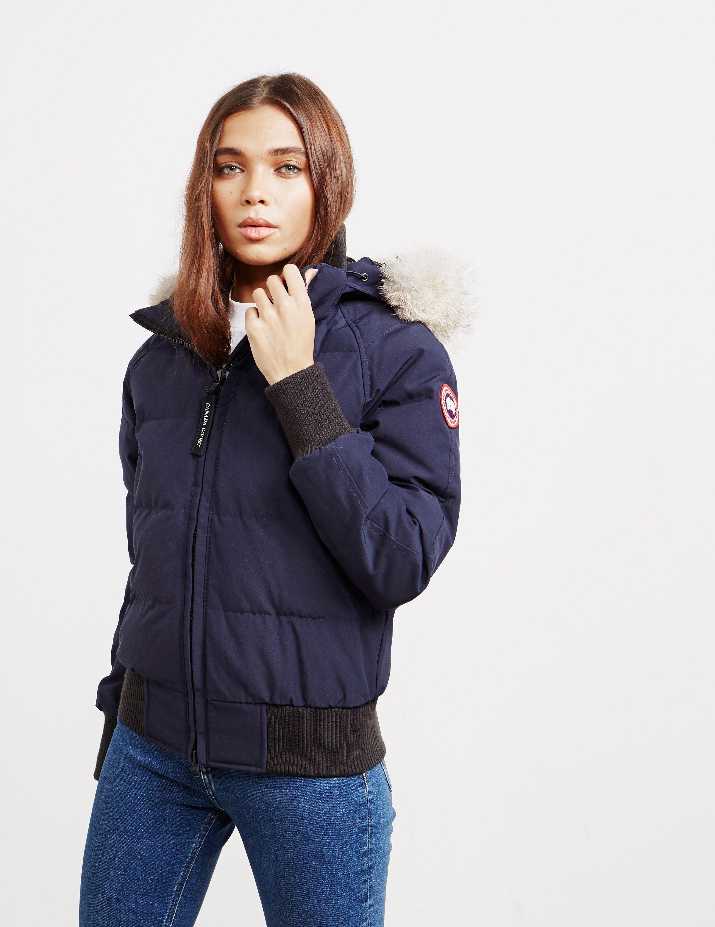 canada goose savona padded bomber jacket