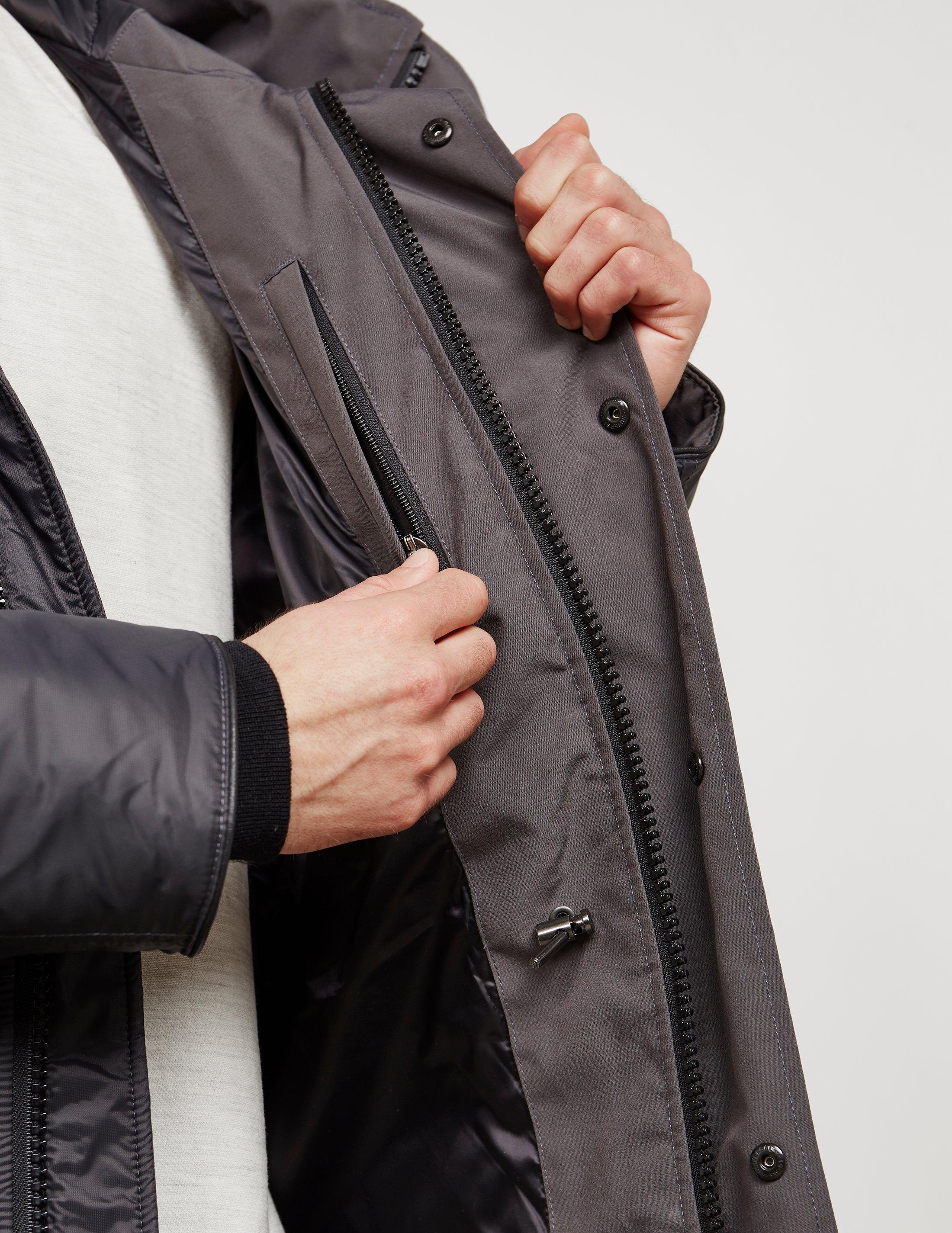 canada goose silverthorne padded parka jacket