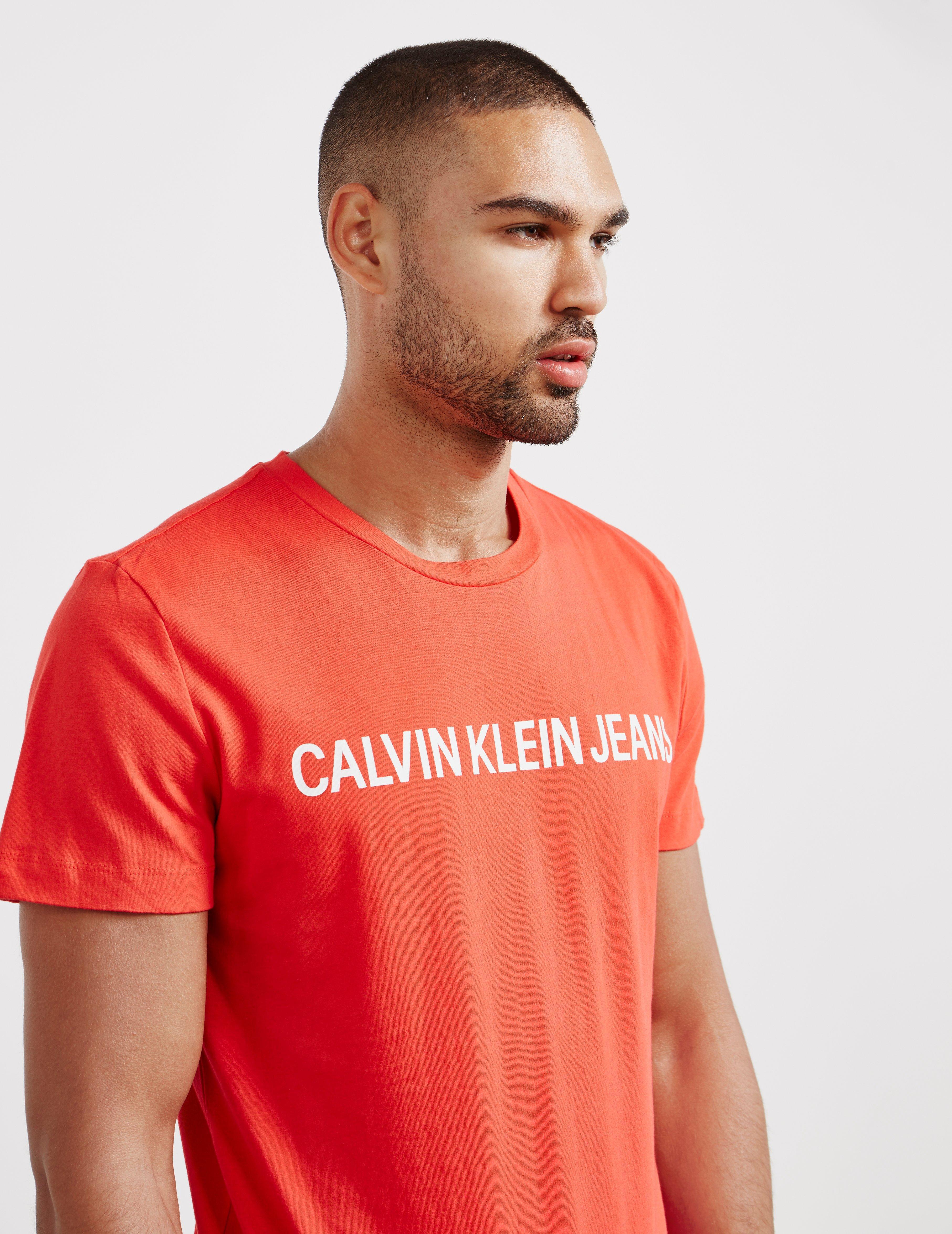 Calvin Klein Red Shirt Deals, 50% OFF | campingcanyelles.com