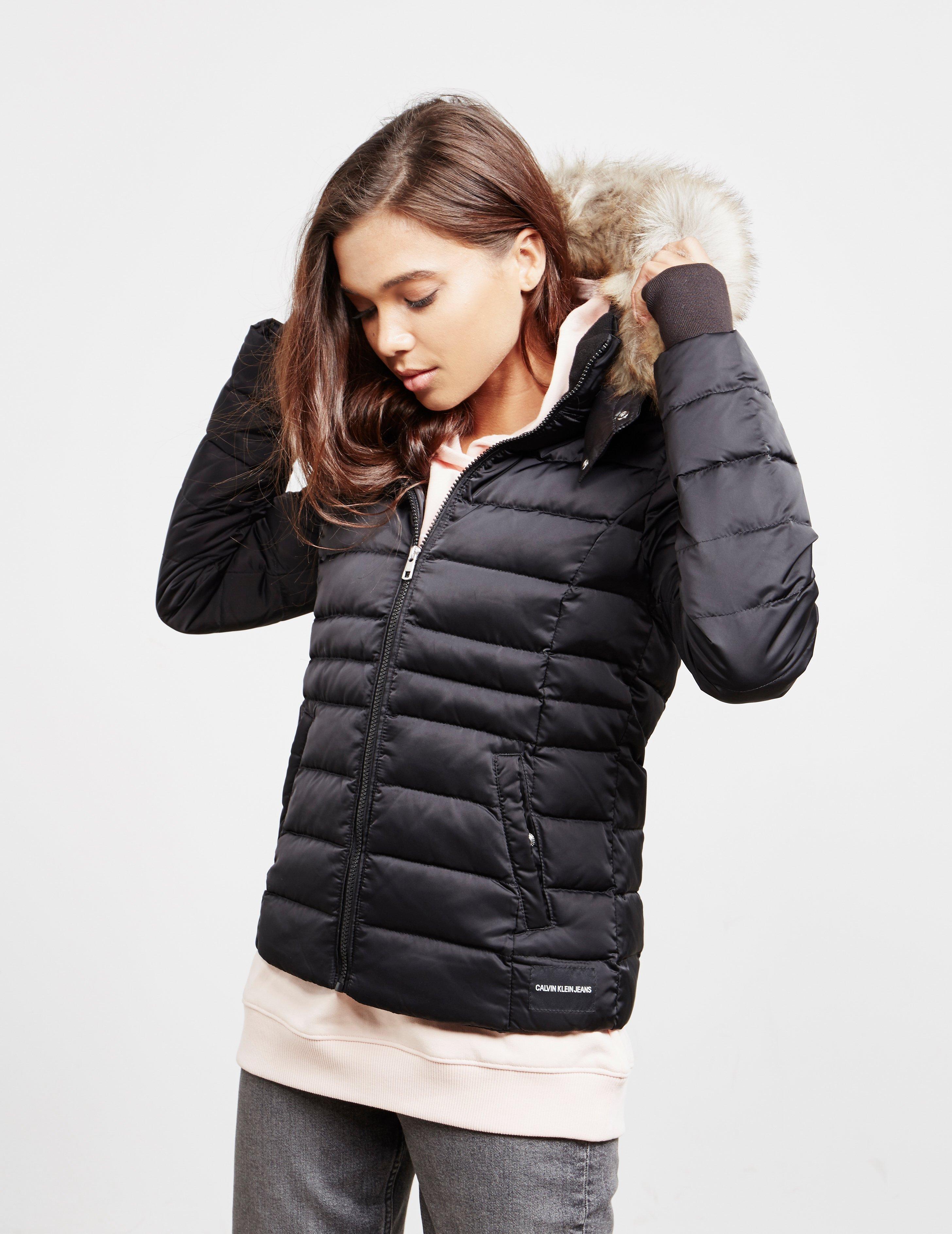 calvin klein jeans down padded jacket