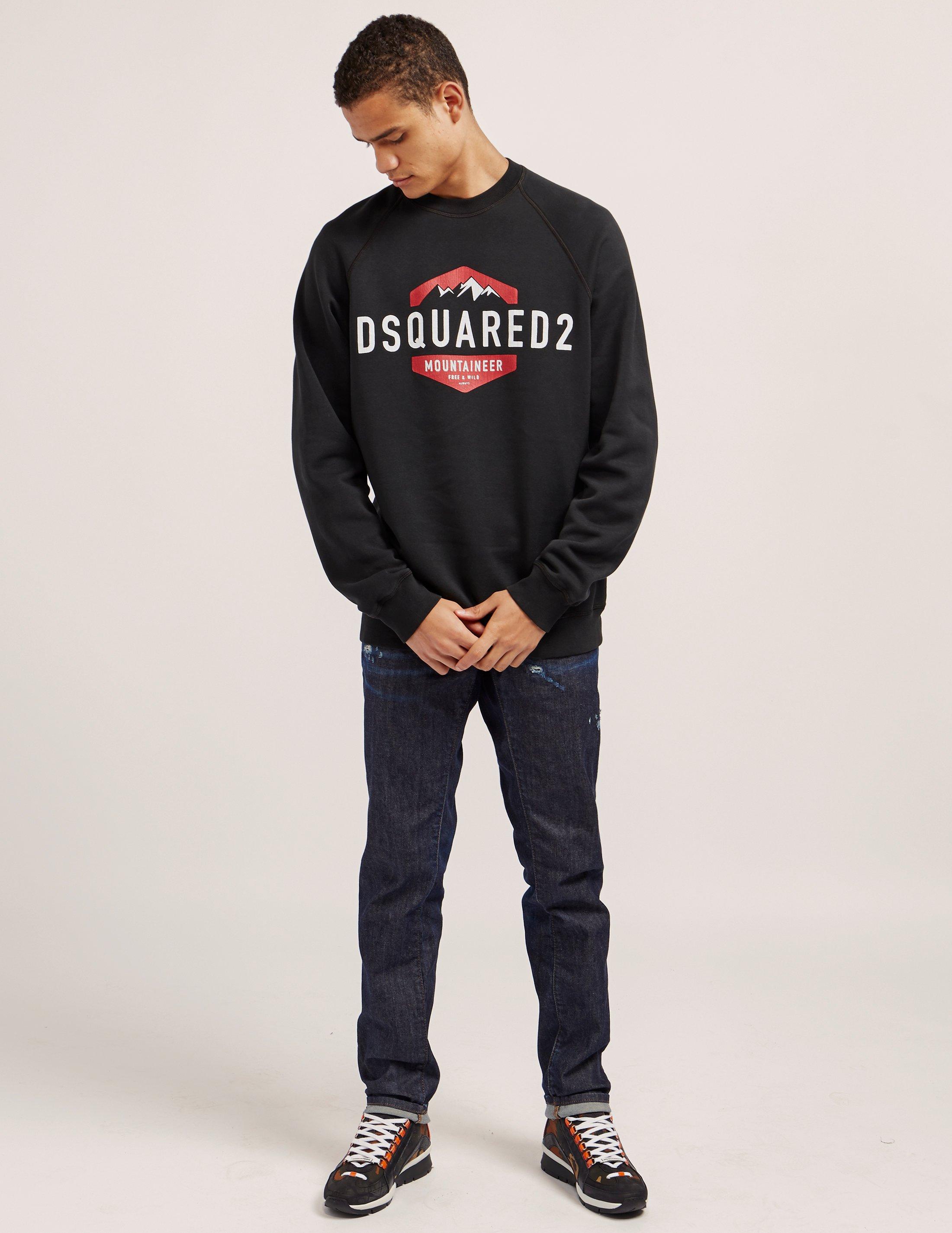 dsquared mountaineer sweatshirt
