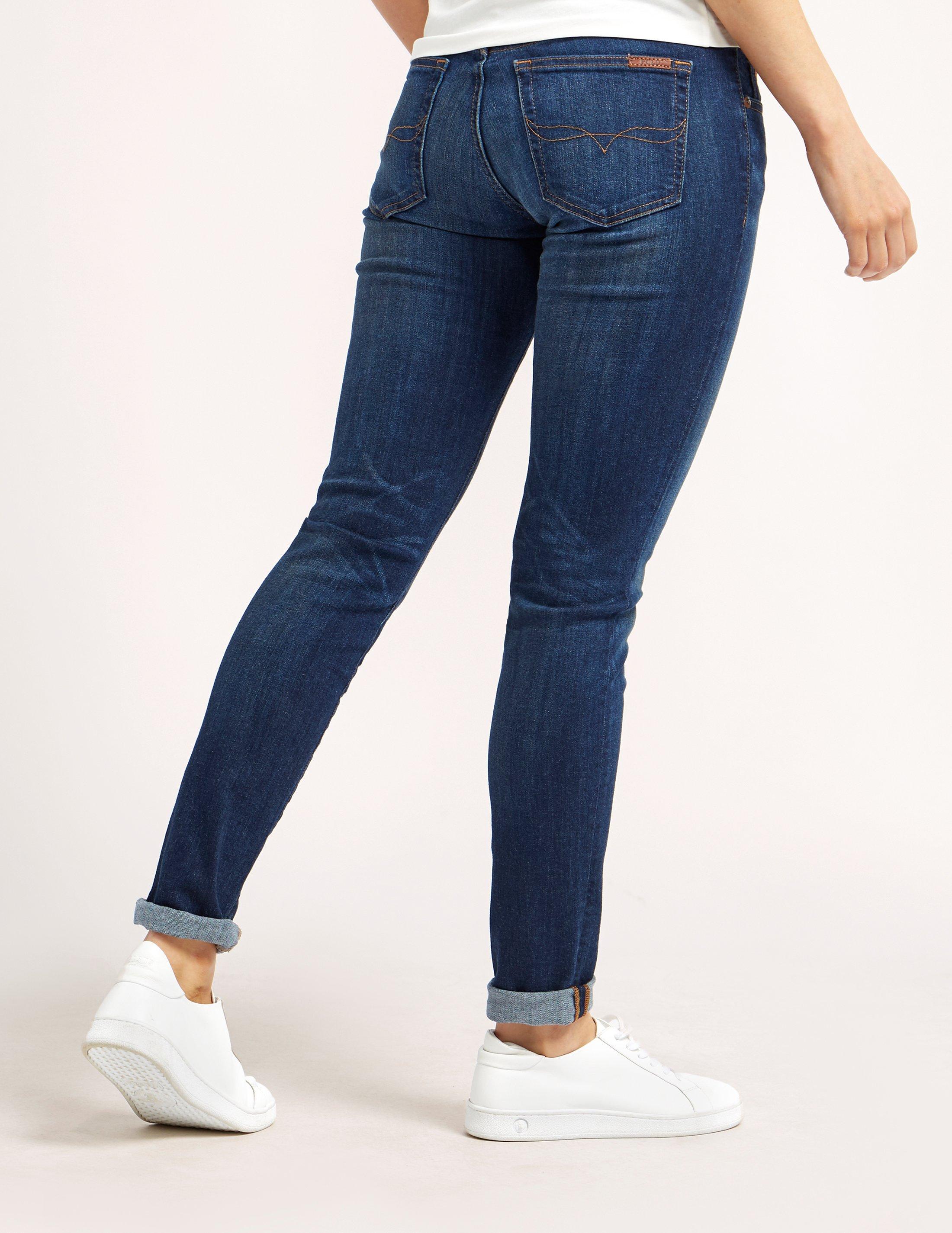 Polo Ralph Lauren Denim Tompkins Skinny Jeans in Indigo (Blue) - Lyst
