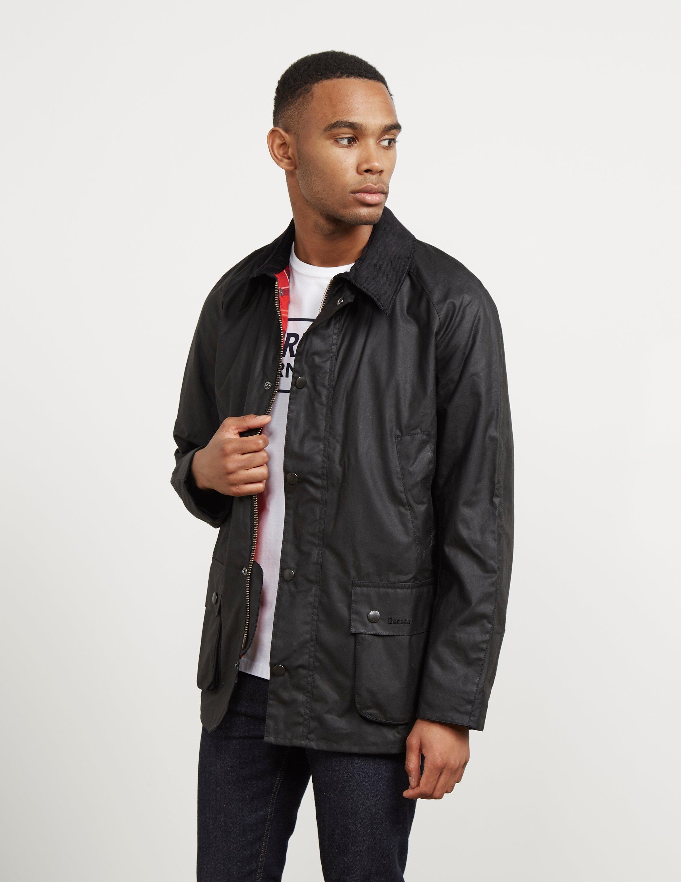 Barbour Cotton Ashby Wax Jacket in Black/Black (Black) for Men - Save 54% |  Lyst Canada