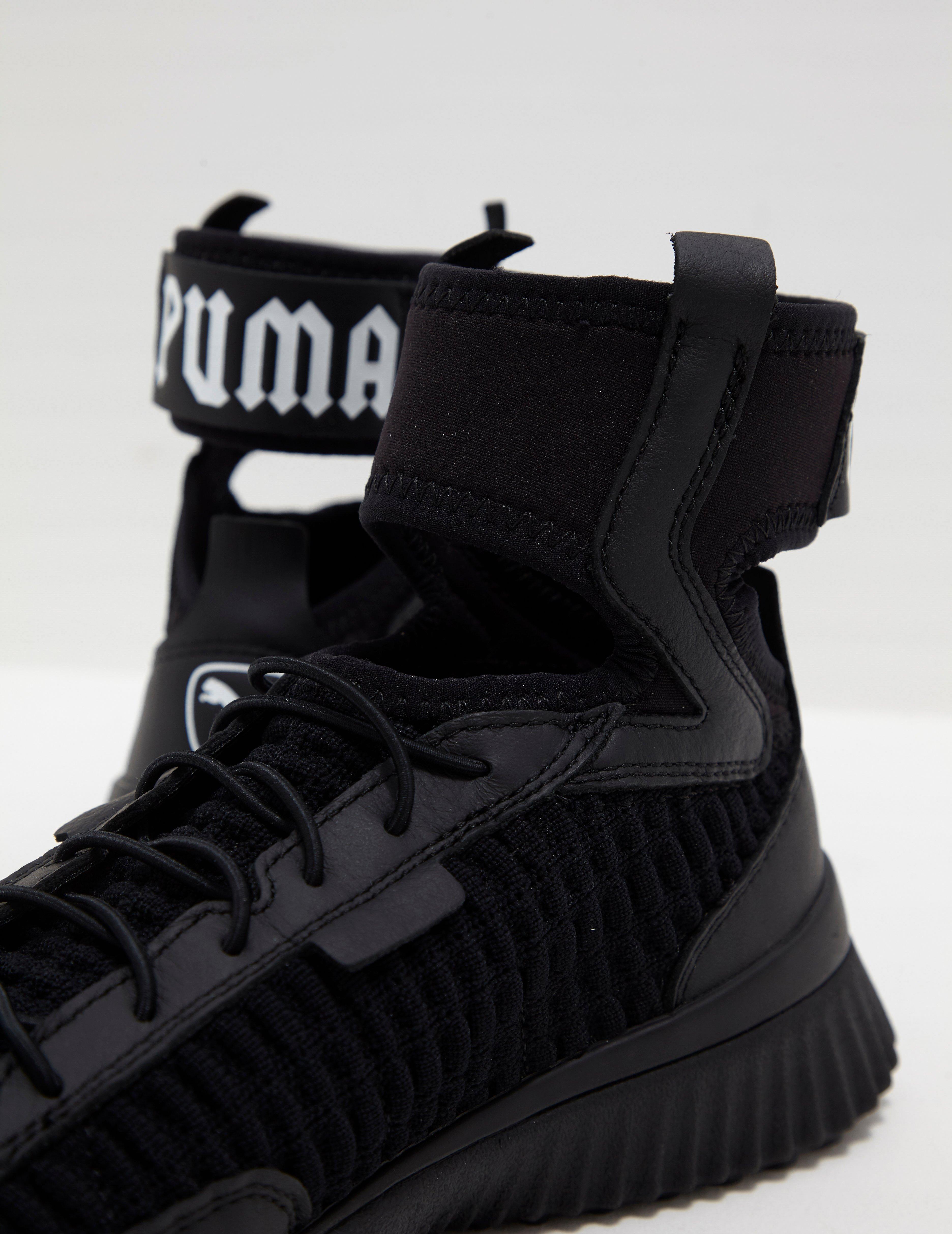 black fenty puma trainers