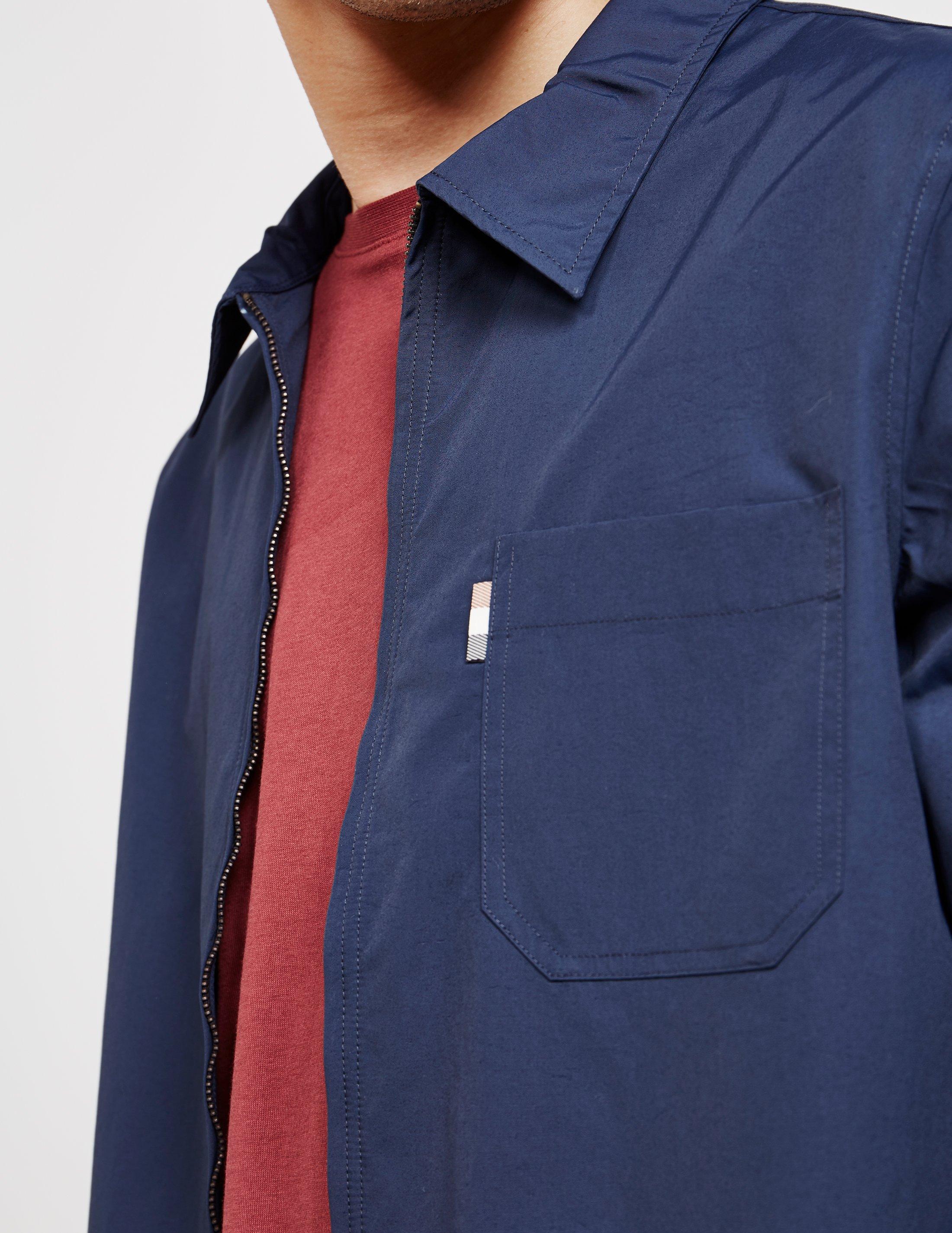 Aquascutum brodie zip overshirt Clearance