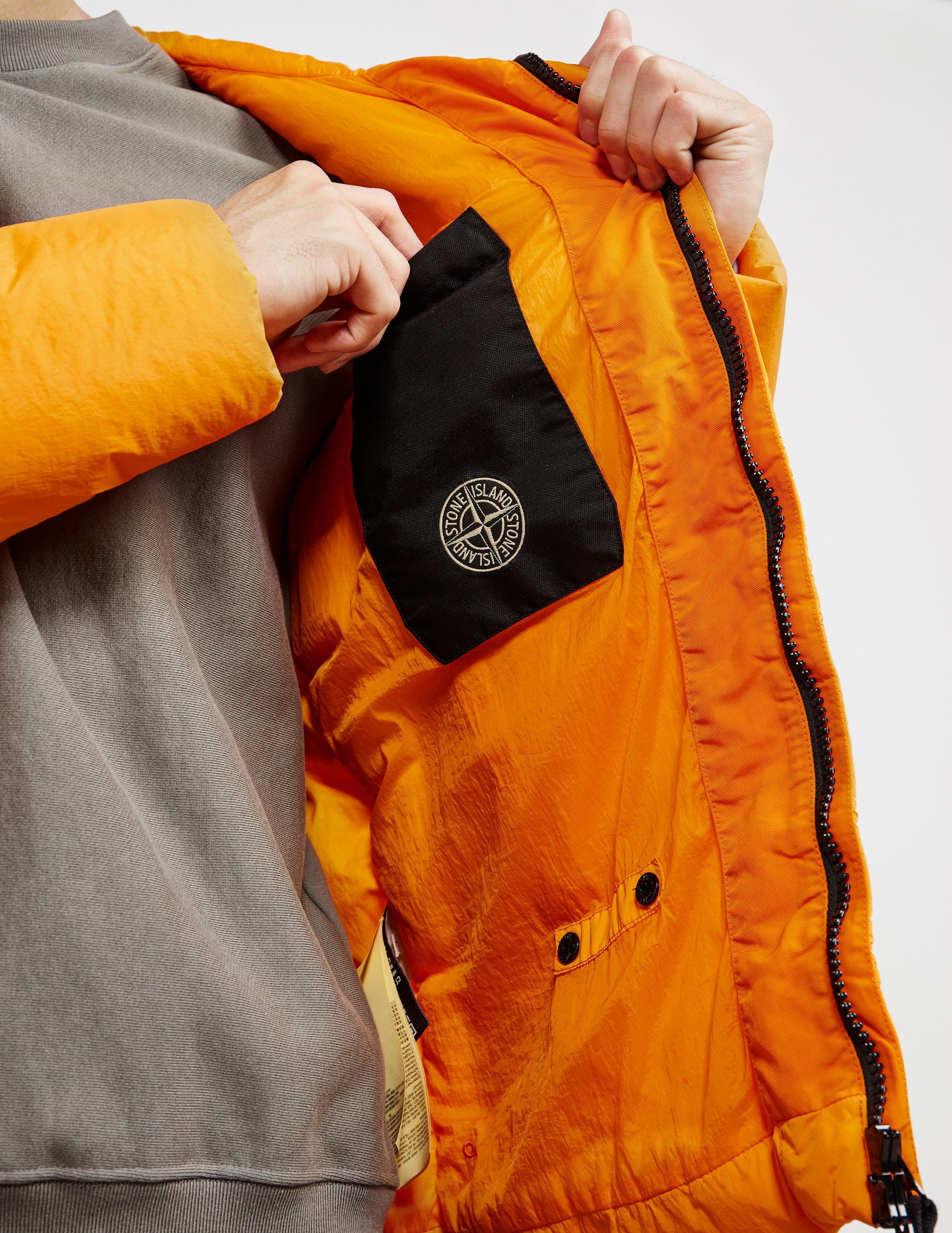 stone island orange bag