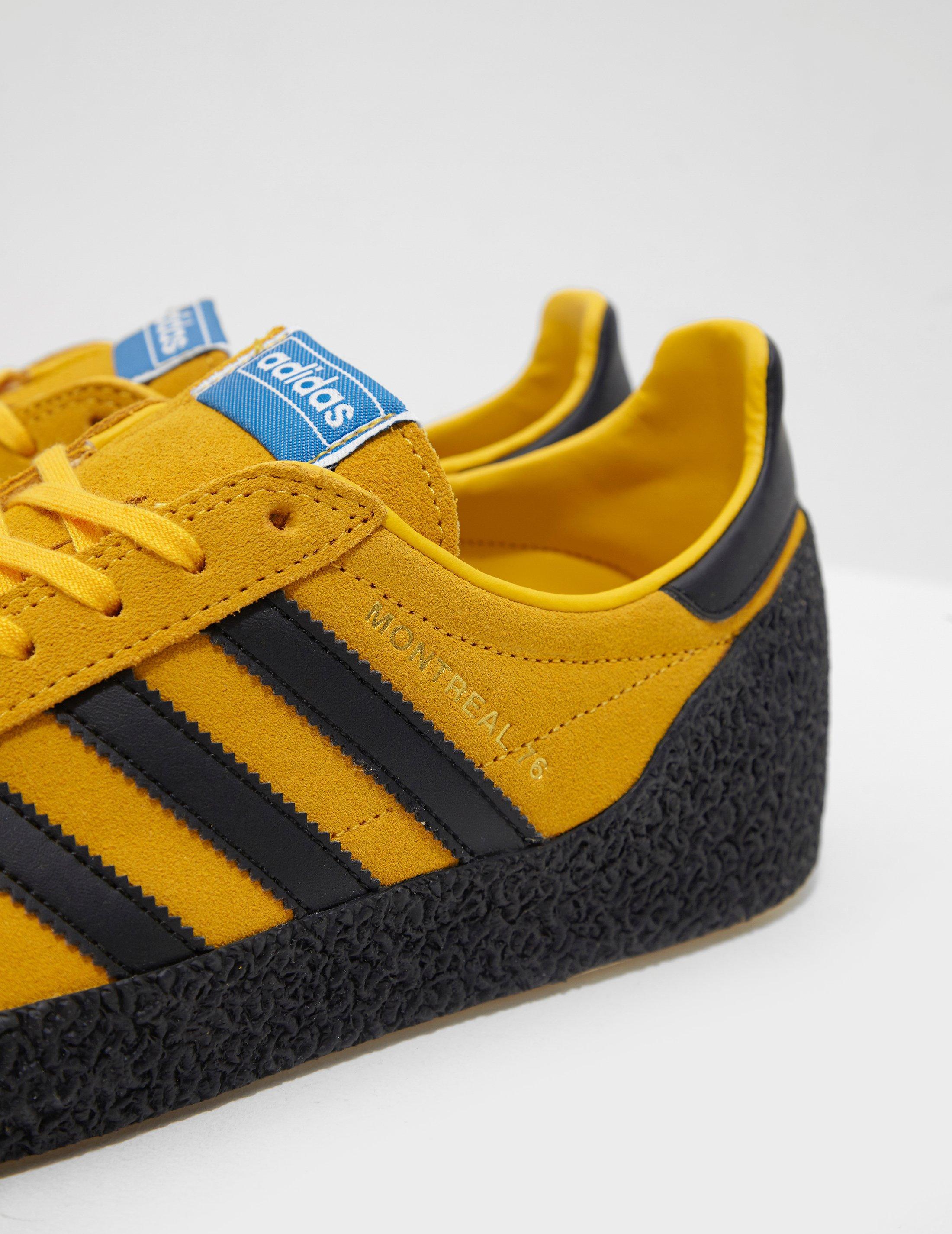 adidas Originals Leather Mens Montreal 76 Yellow for Men | Lyst