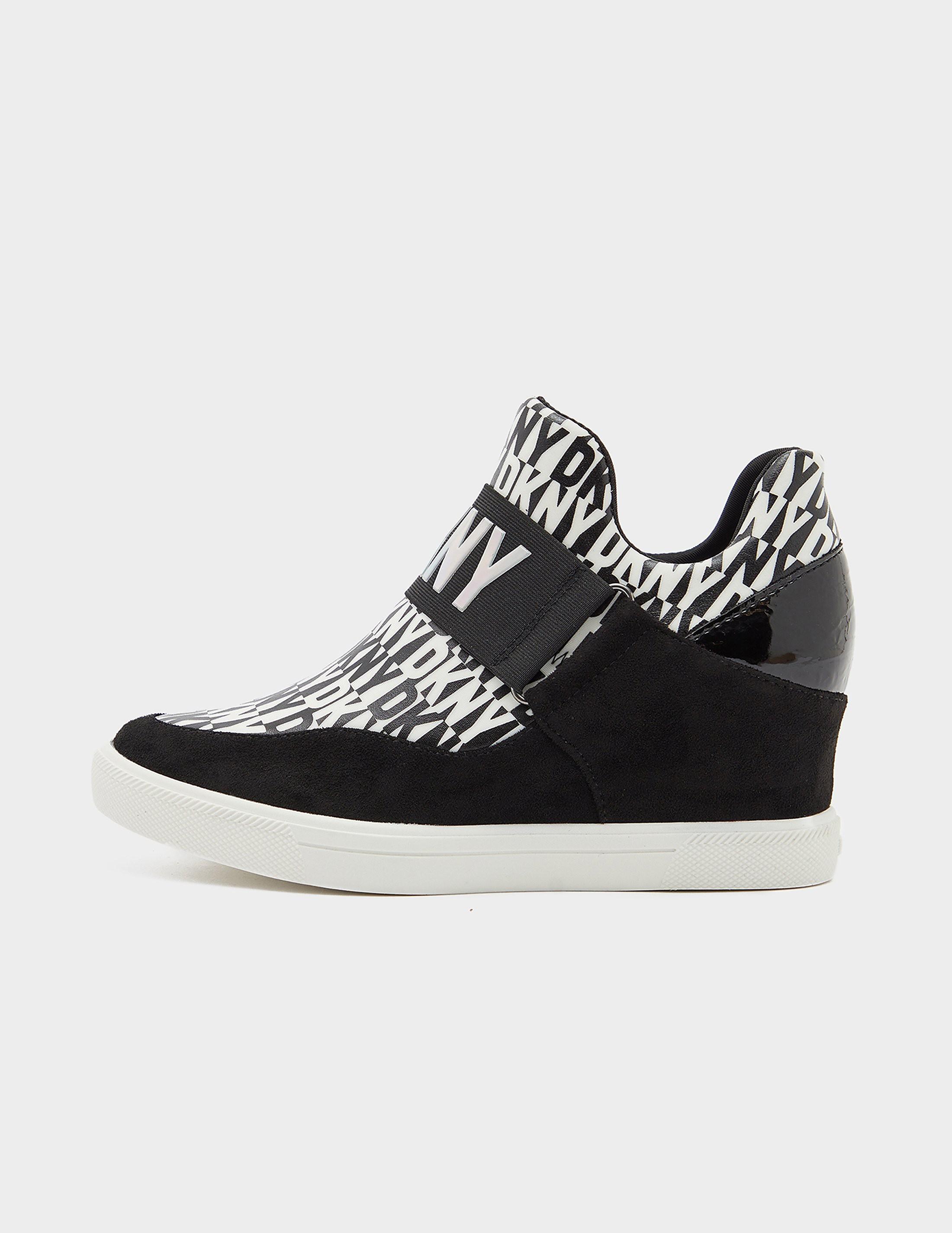 dkny cosmos wedge sneakers