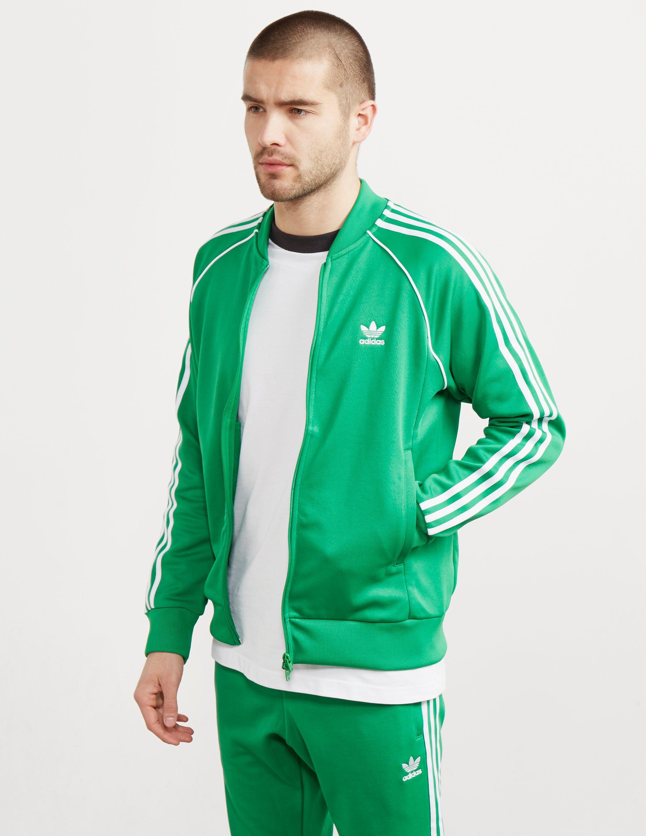 adidas Originals Tracksuit Top in Green for Men | Lyst Canada