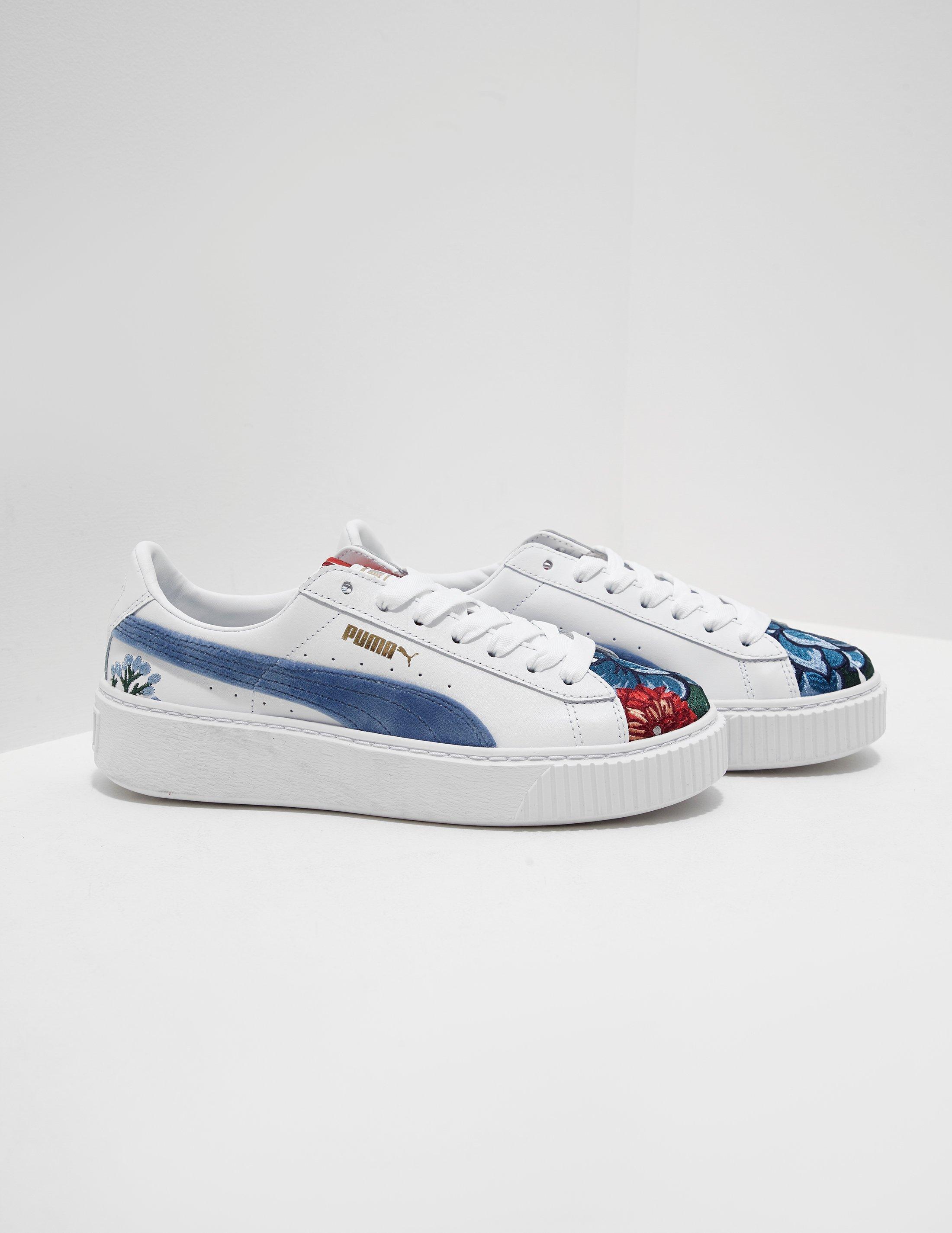 puma suede embroidered