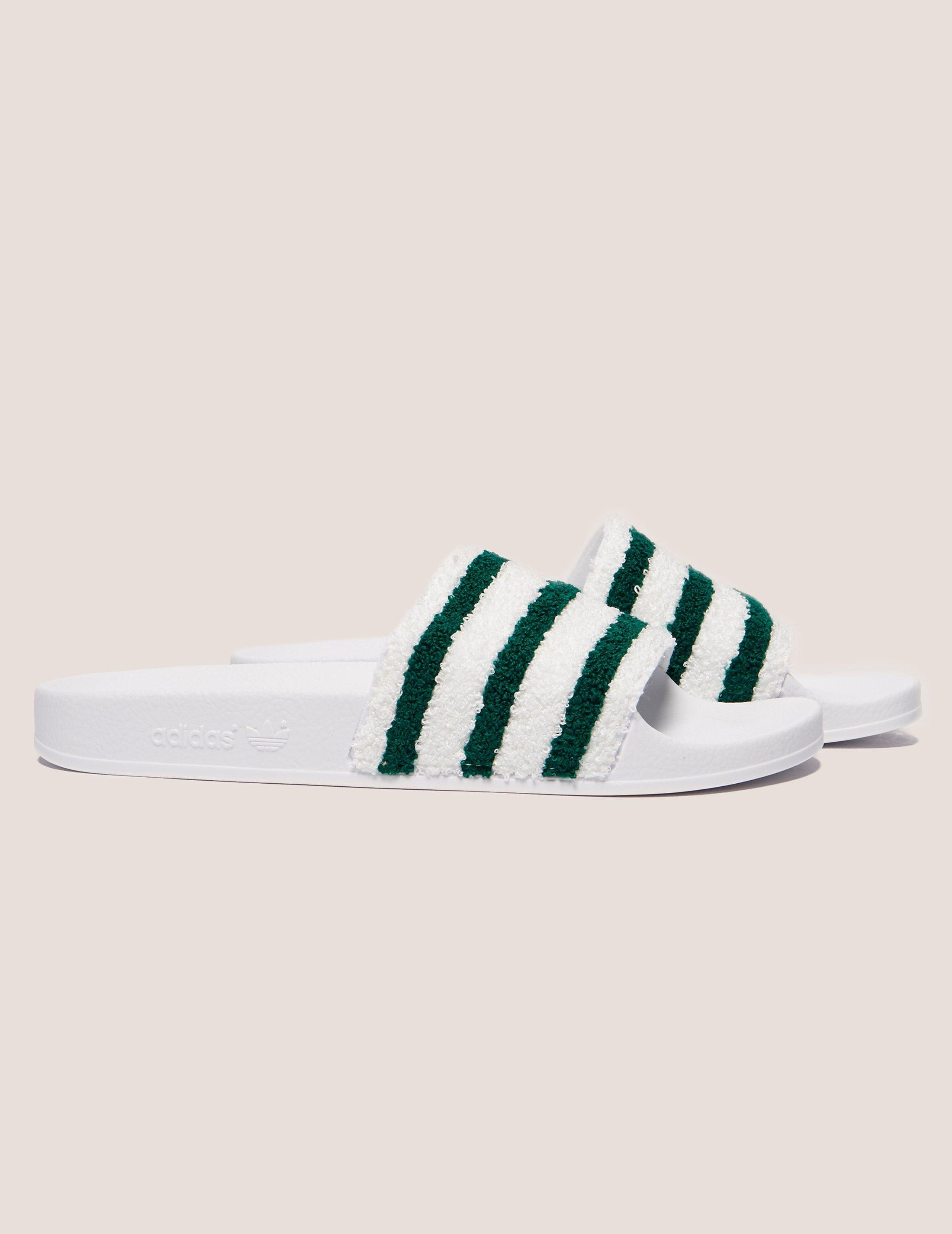 adidas towelling slides