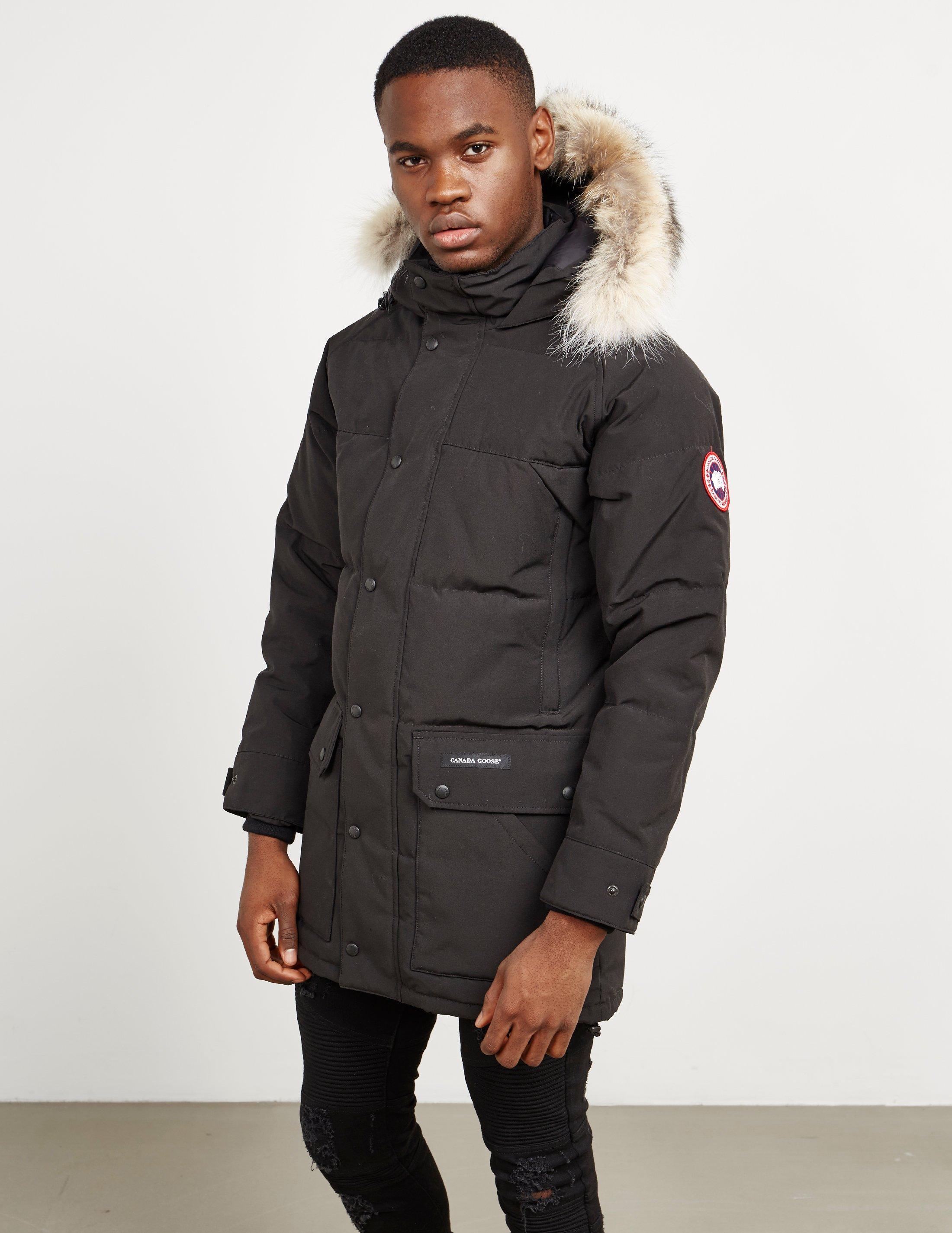 Canada Goose Goose Emory Padded Jacket Black for Men | Lyst