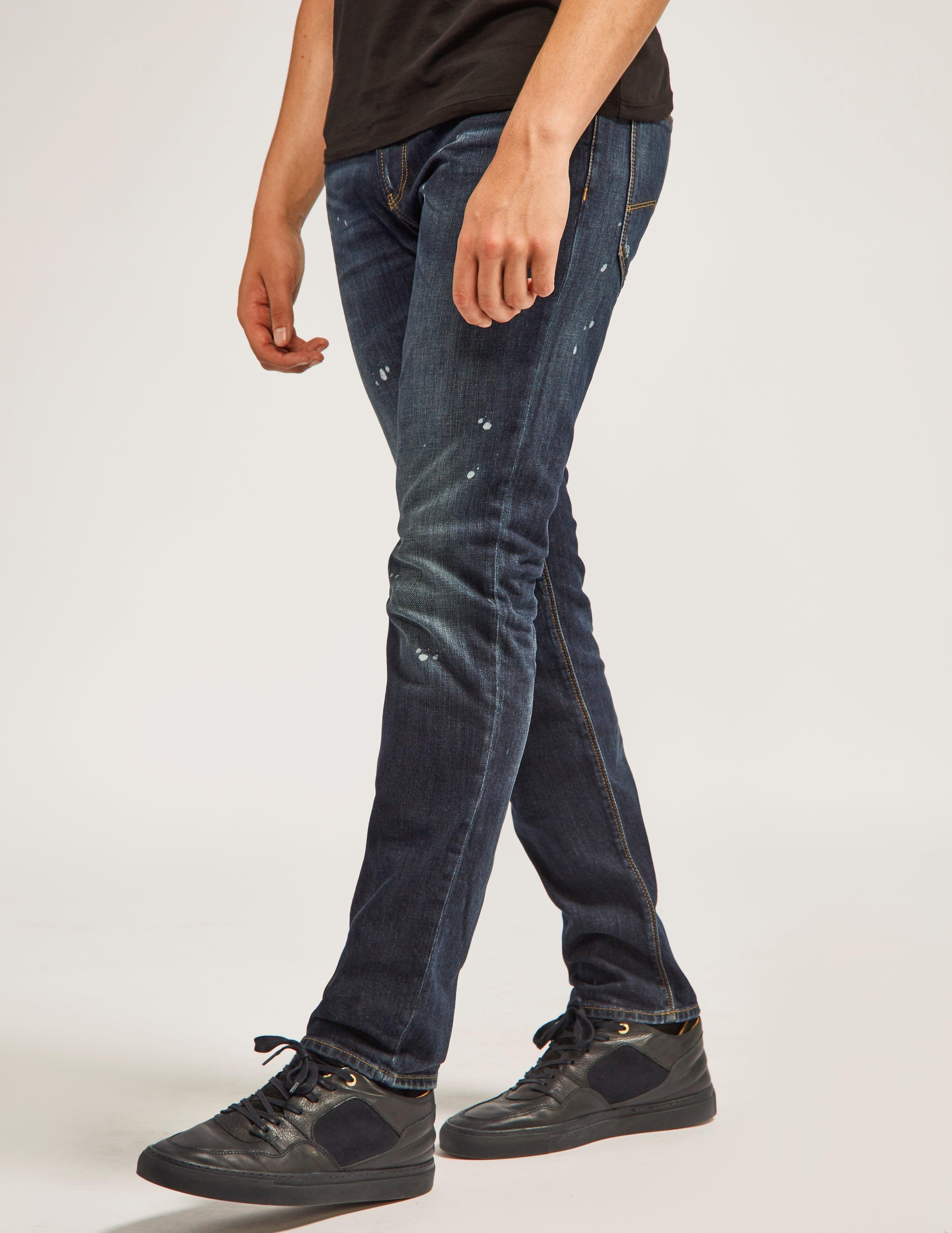armani jeans paint