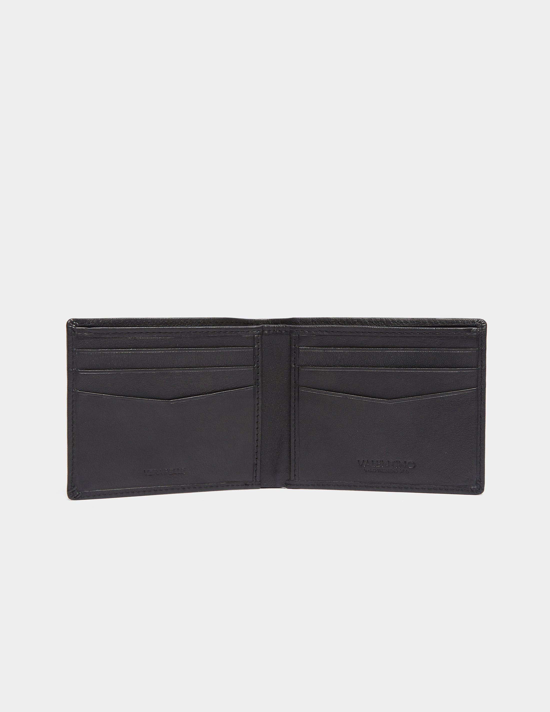 Valentino By Mario Valentino Adrian Wallet Black/black for Men - Lyst