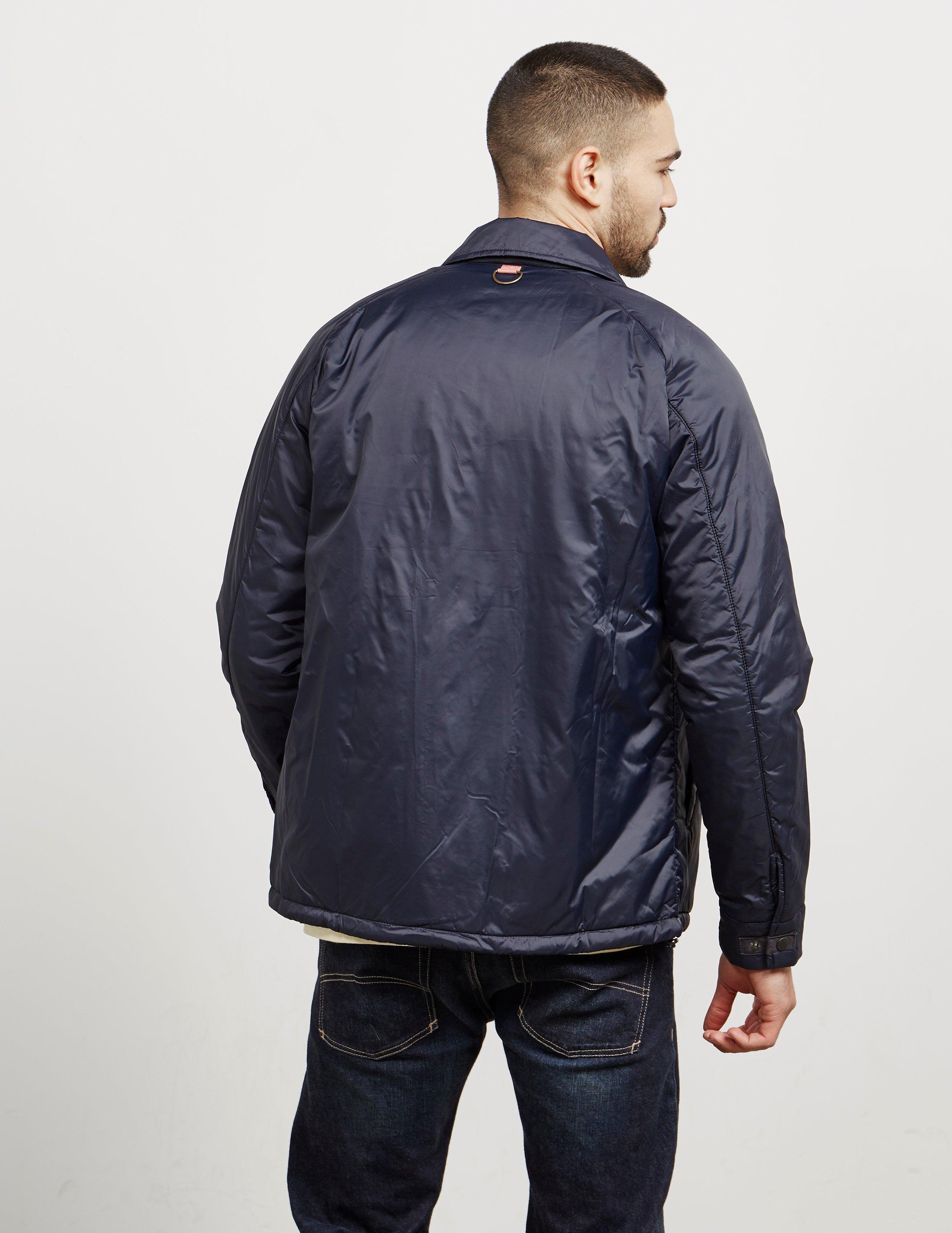barbour eel quilted jacket