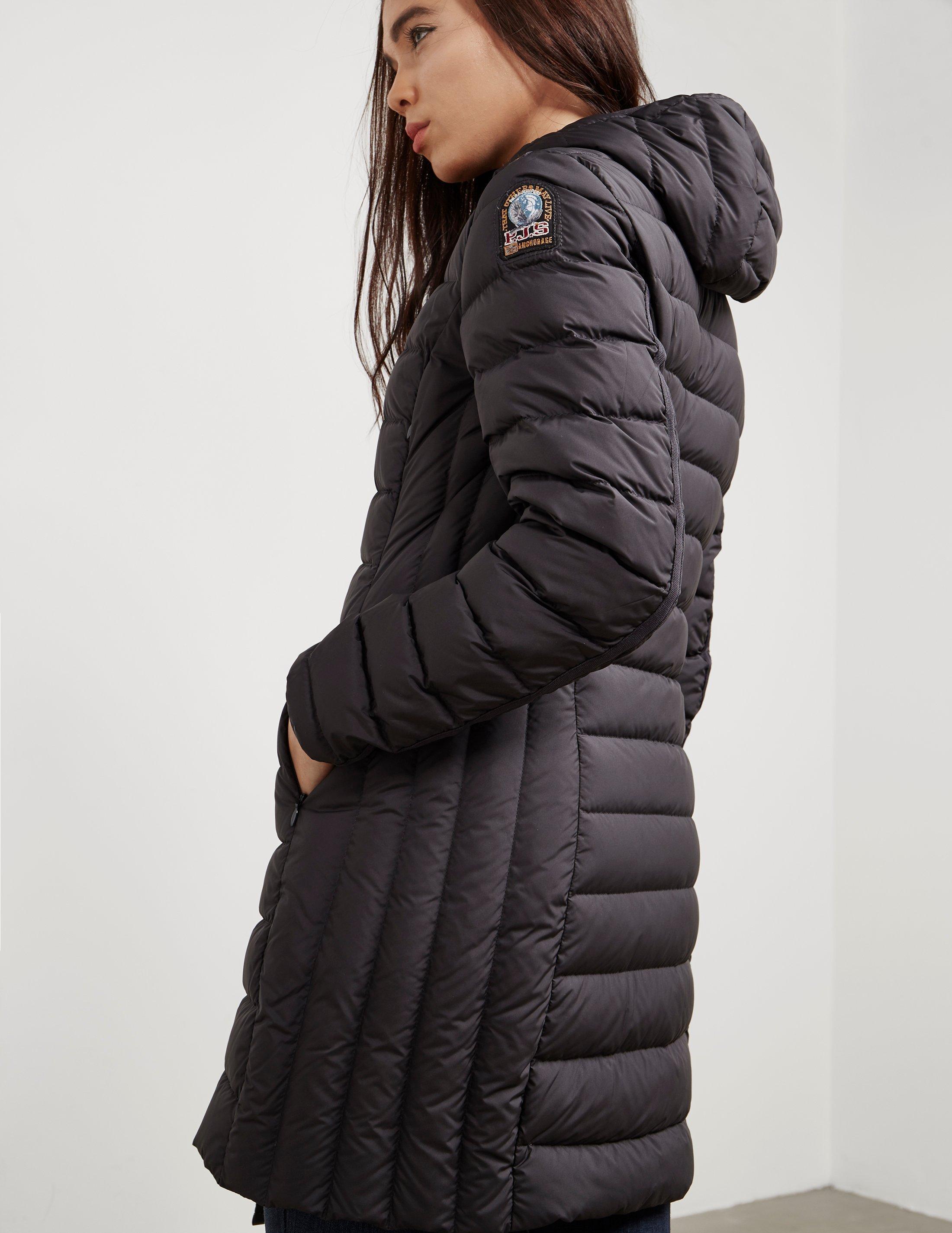 Parajumpers Irene Padded Jacket in Black - Lyst