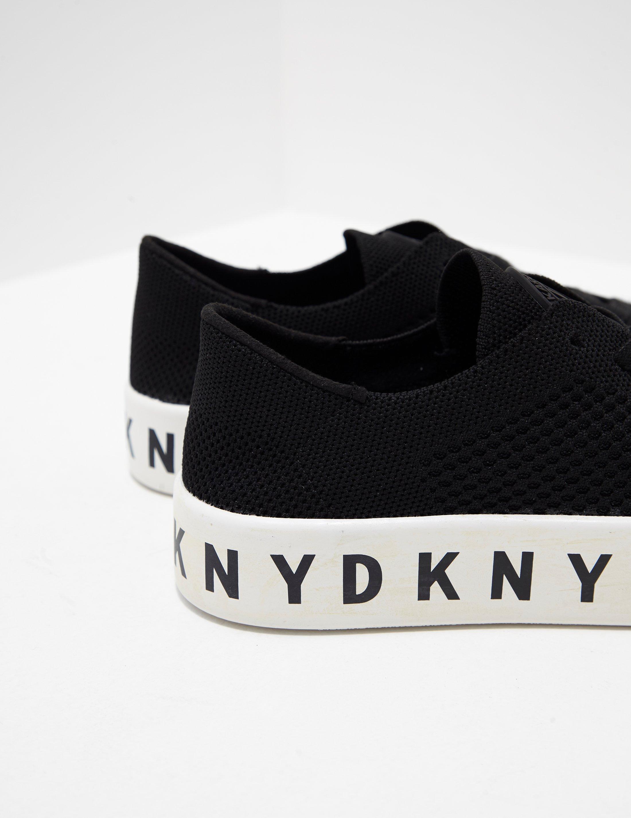 DKNY Banson Platform Trainers Black | Lyst