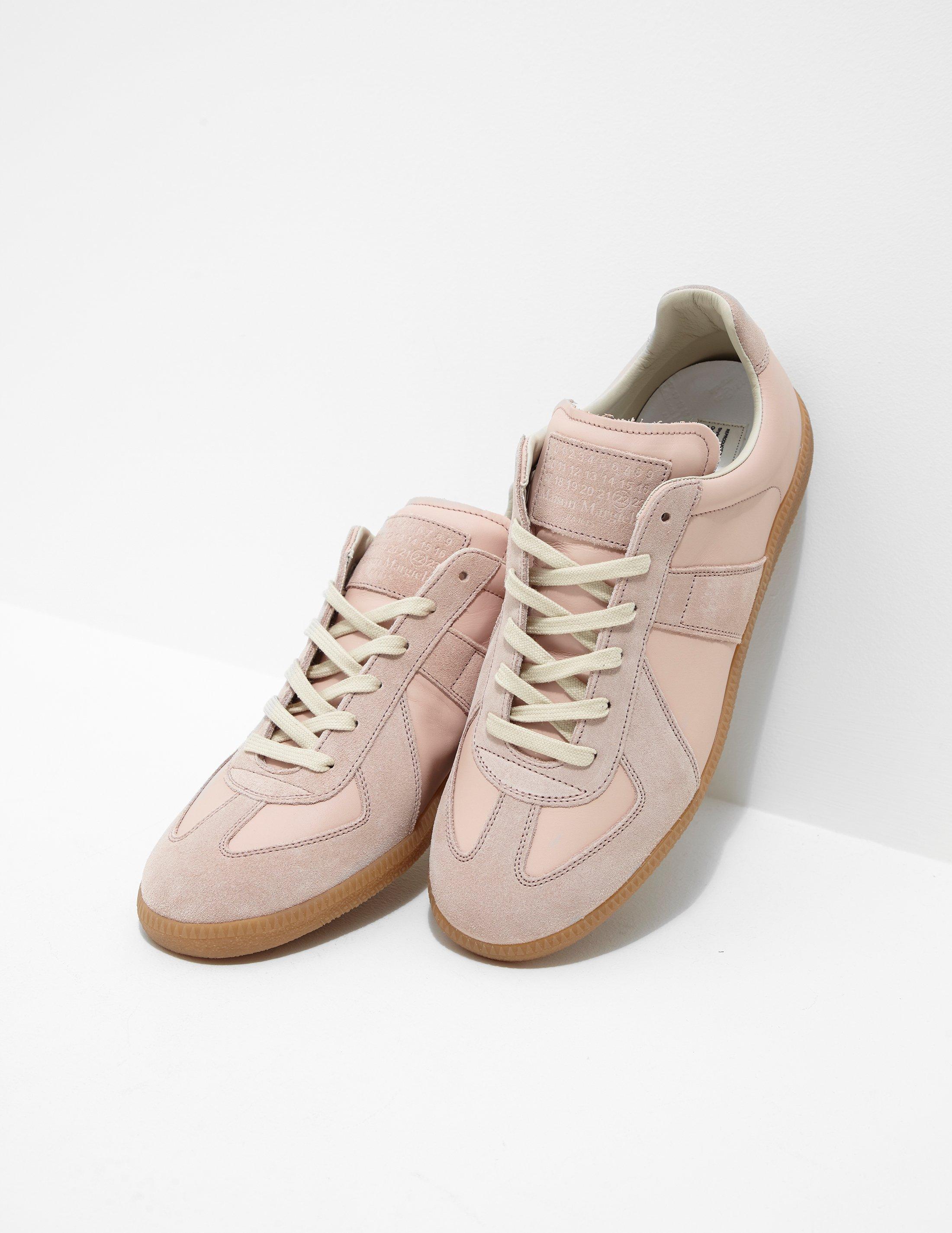 maison margiela sneakers pink