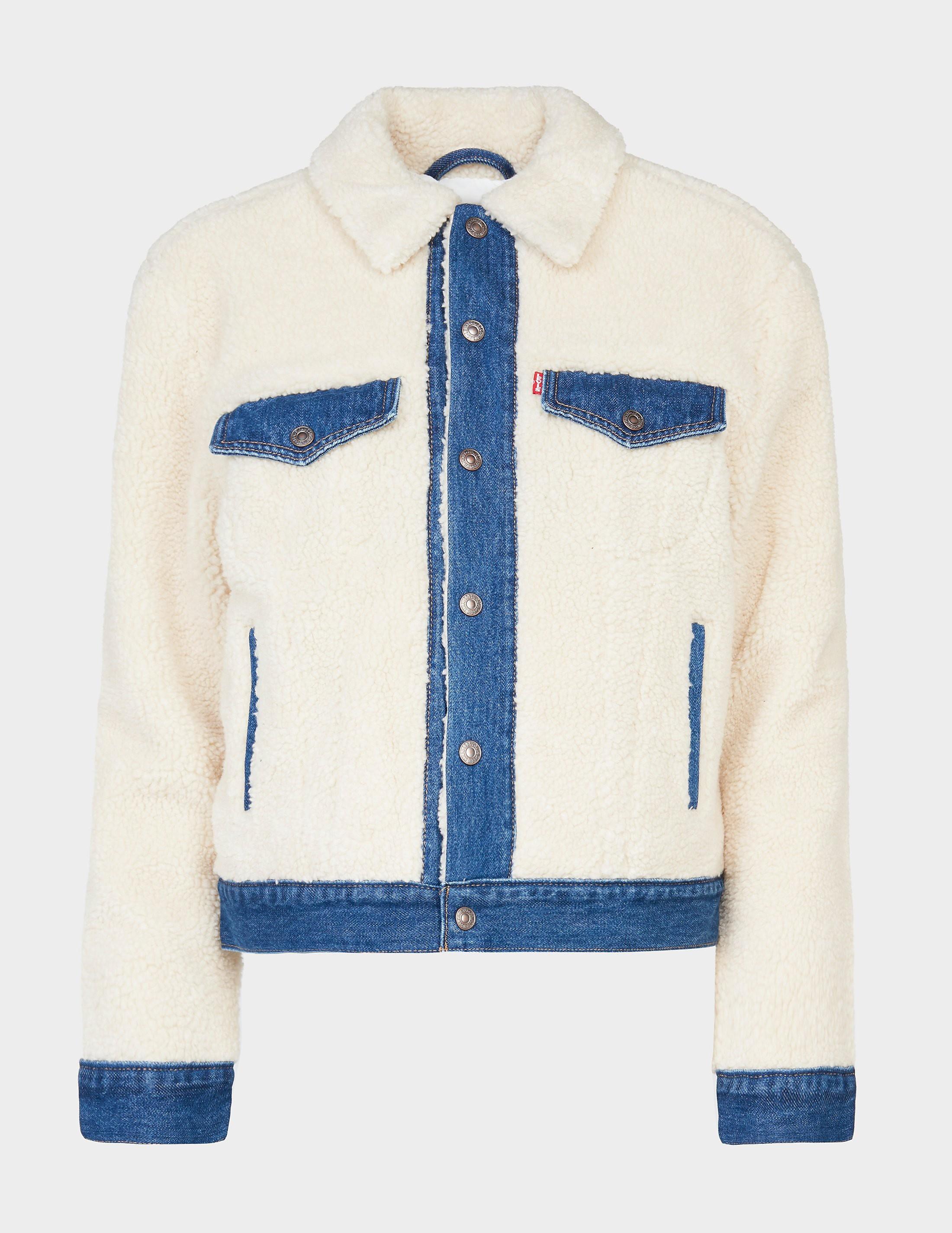 sheep jean jacket