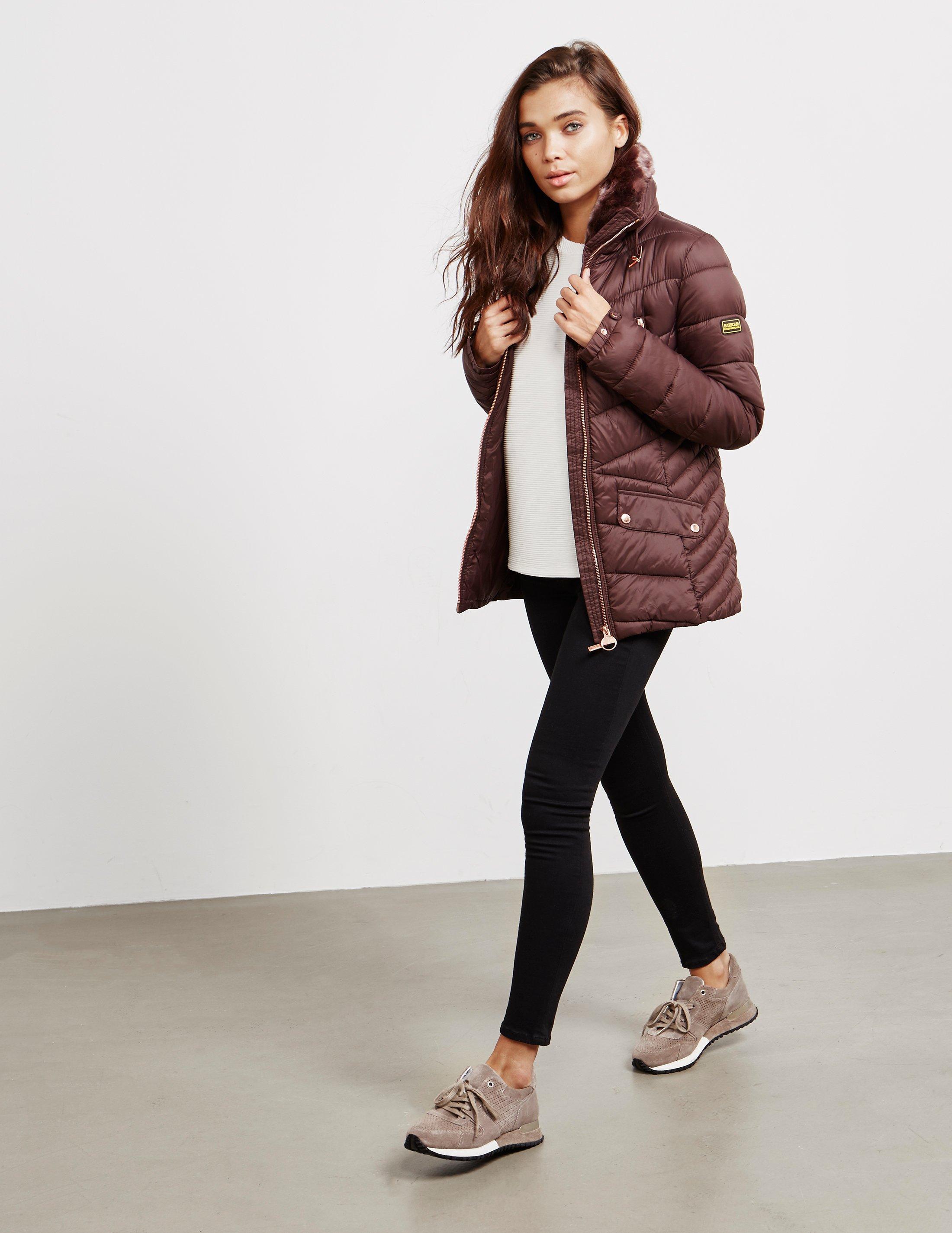 barbour autocross quilted jacket