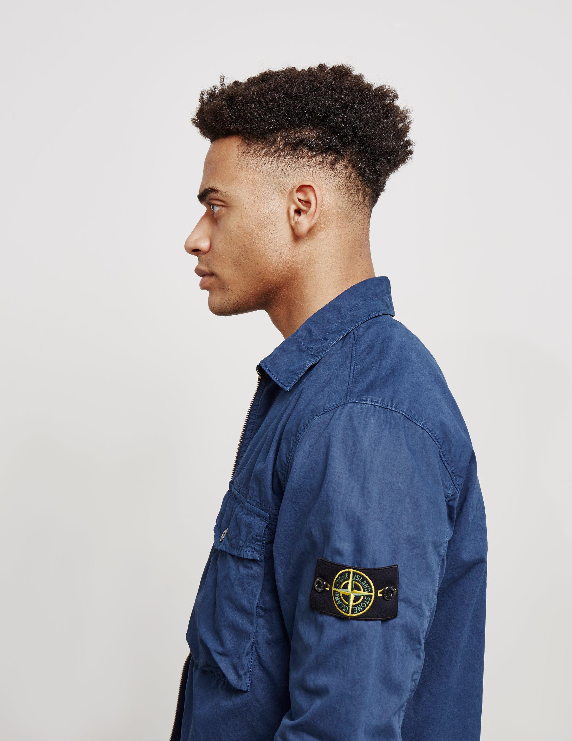 Stone Island Cotton Mens Garment Dyed 