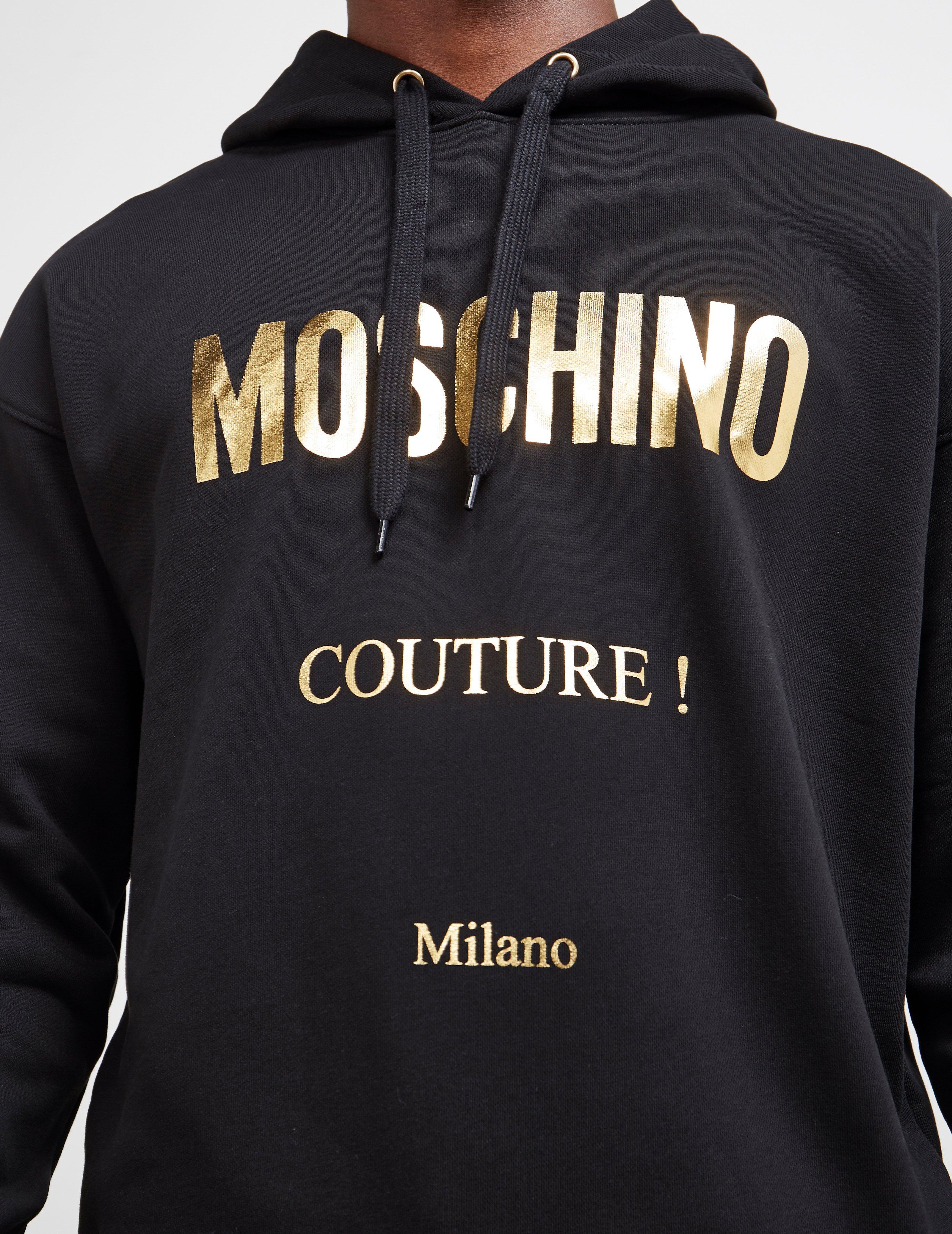 moschino sweatshirt black