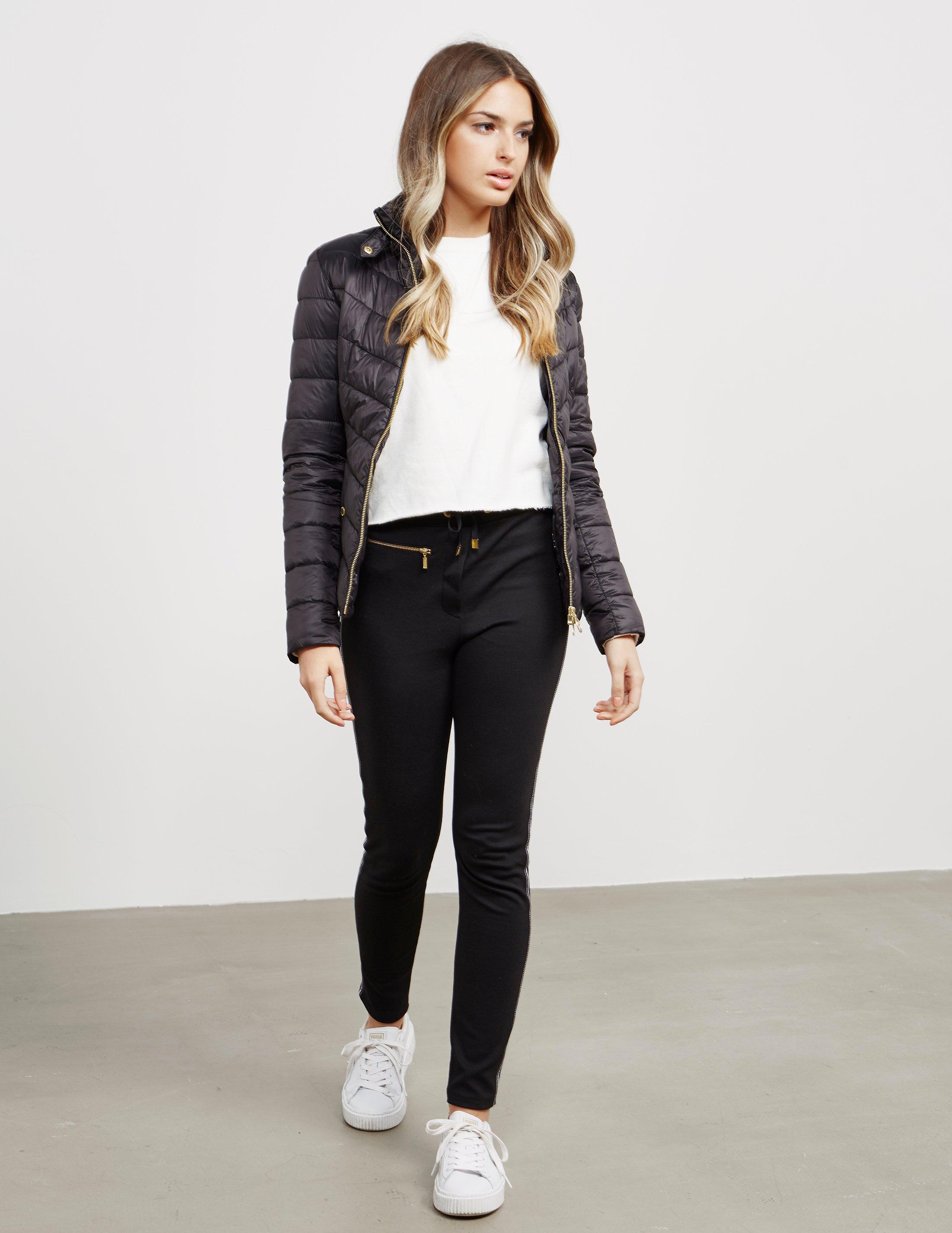 Barbour Aubern Quilted Jacket Black Lyst