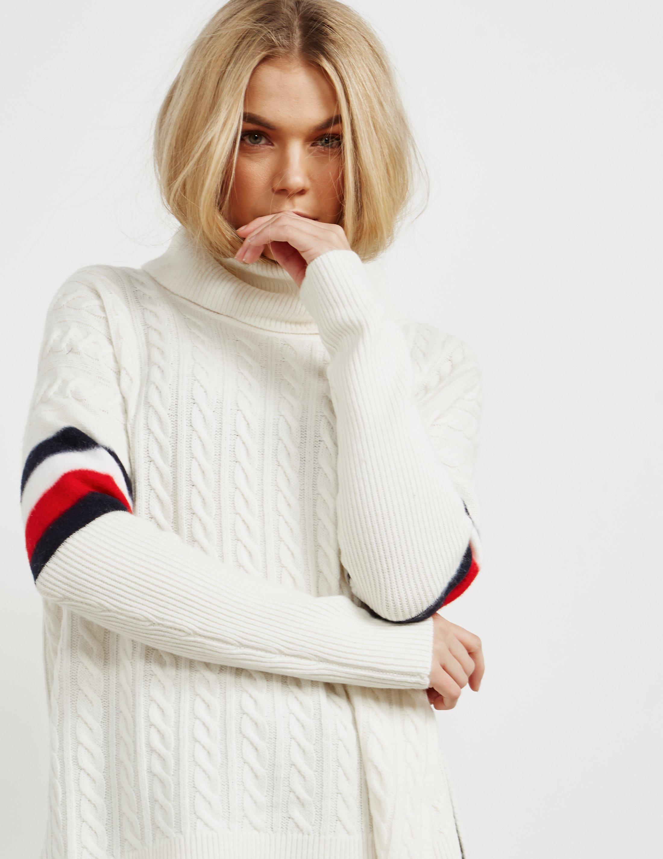 tommy hilfiger knitted jumper womens