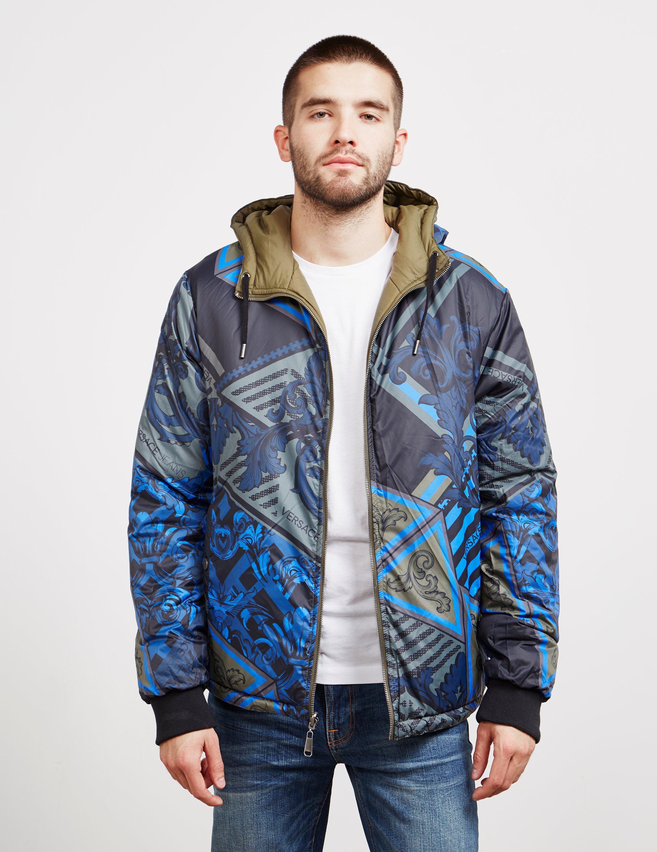versace jeans reversible jacket