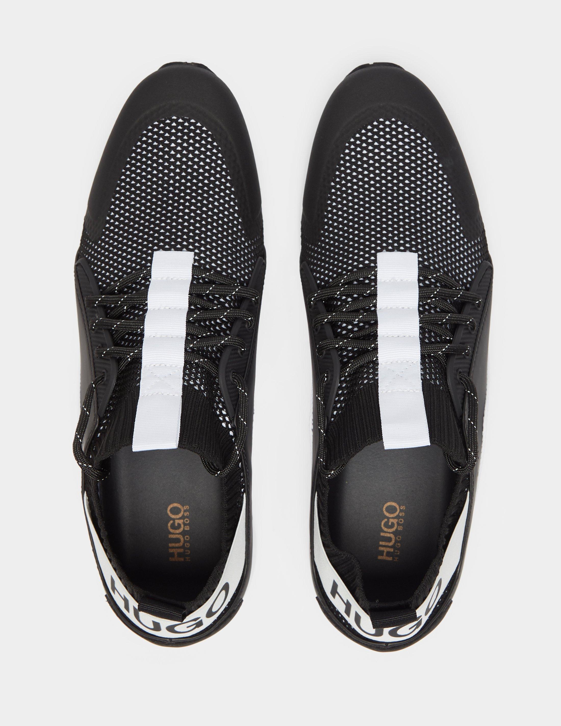 hugo hybrid mesh knit