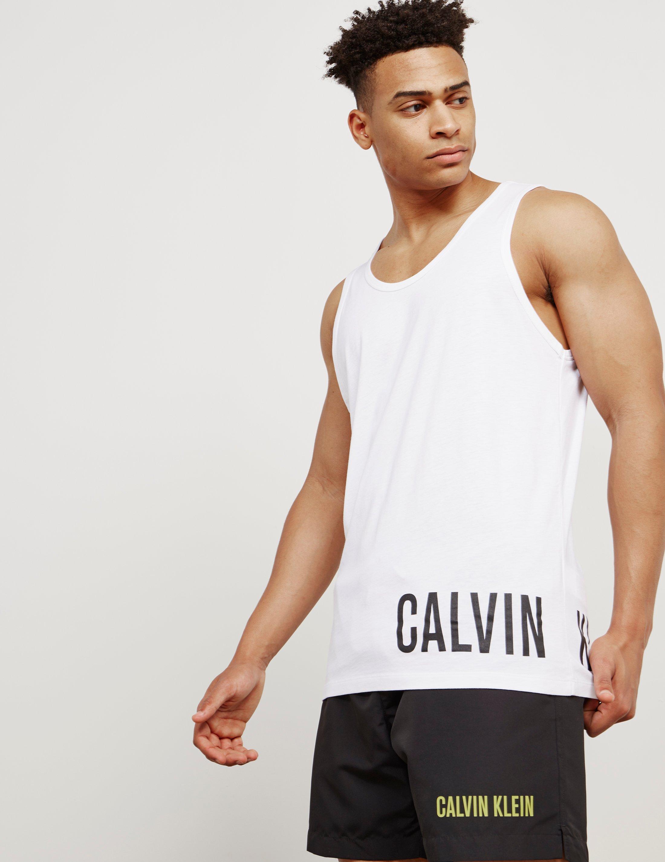 tank top and shorts for swimming