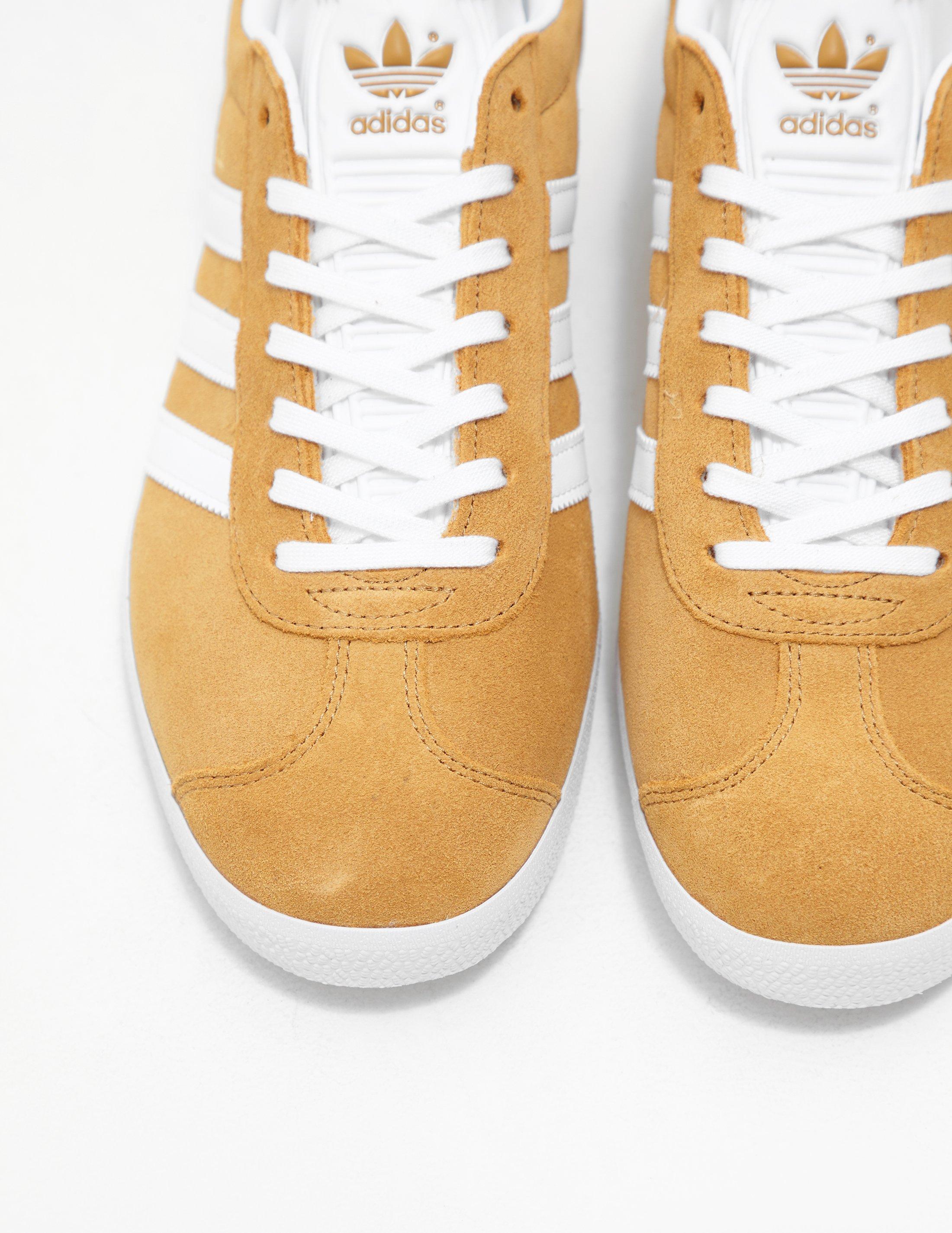 brown suede adidas gazelle