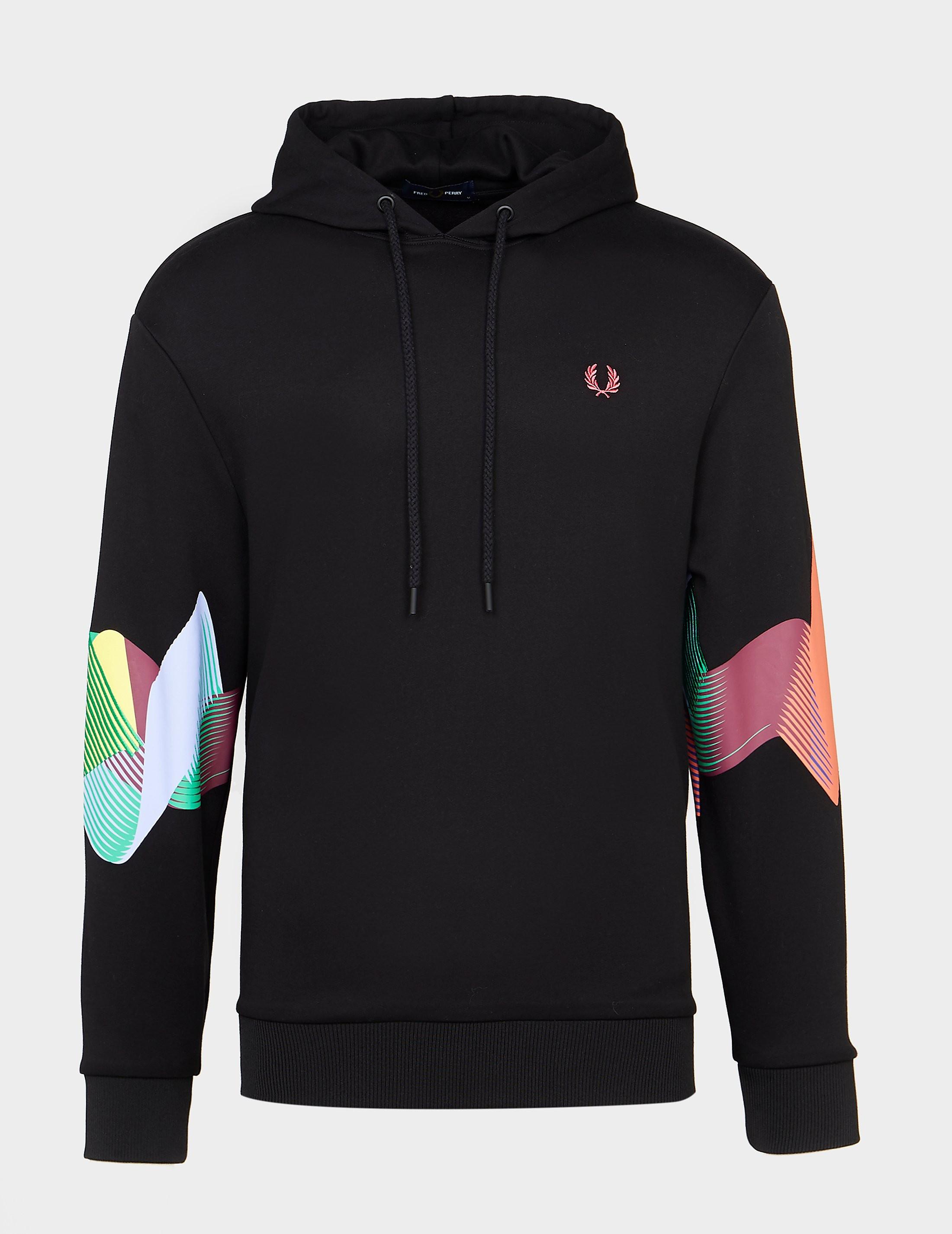 Fred perry abstract hoodie hotsell