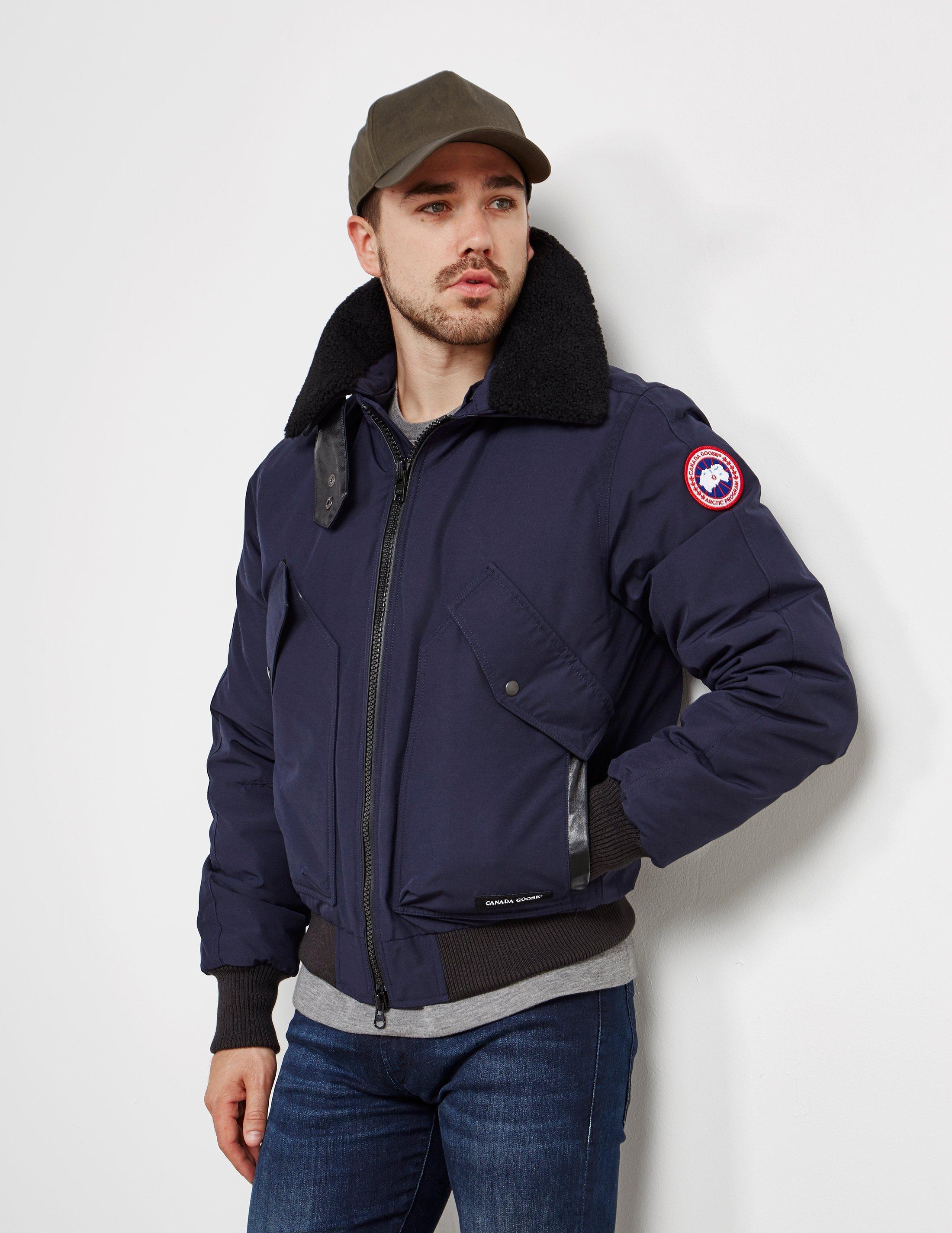Canada Goose Mens Bromley Padded Bomber Jacket - Online Exclusive Blue for  Men | Lyst