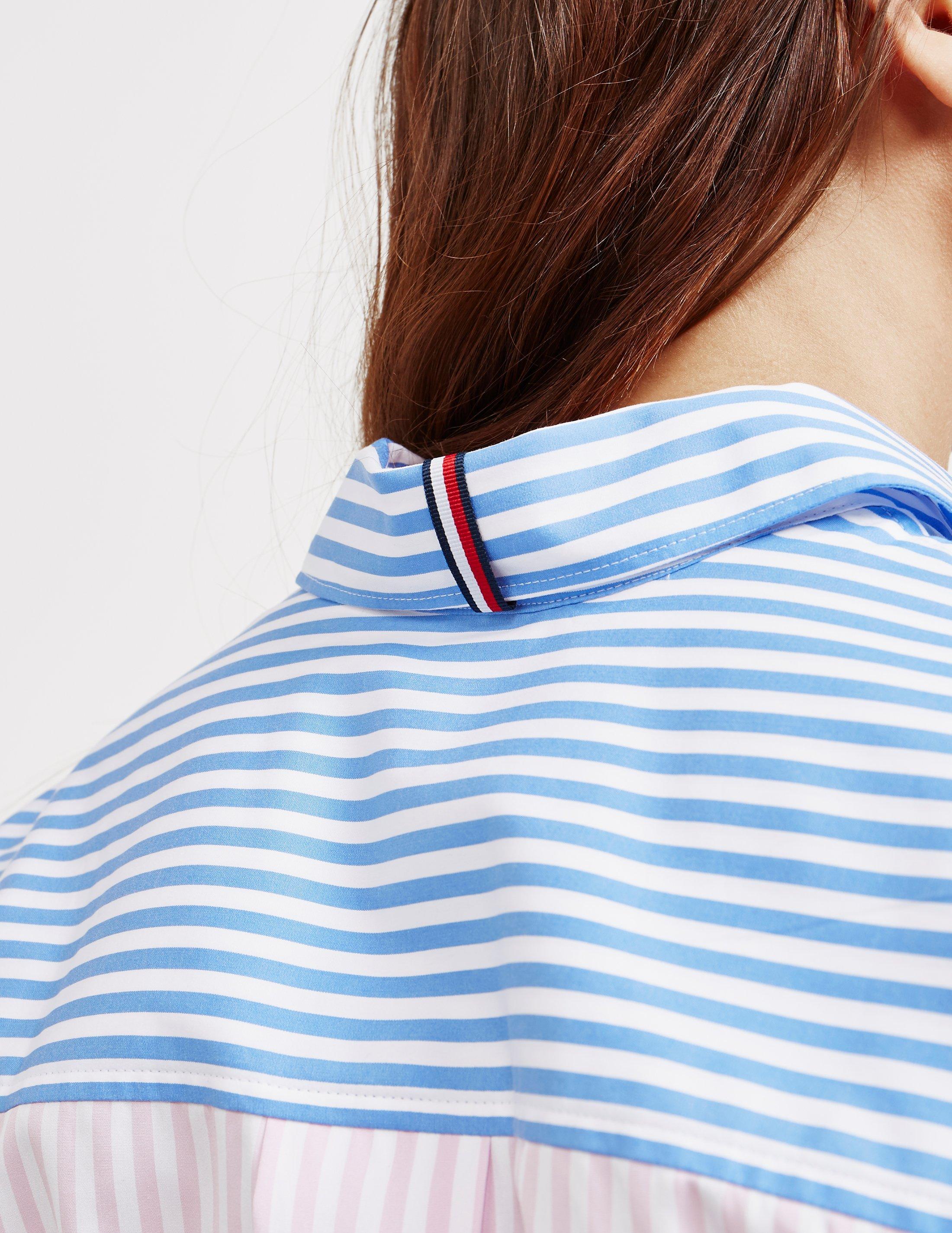 Tommy Hilfiger Essential Stripe Top S/S Camicia Bambina 