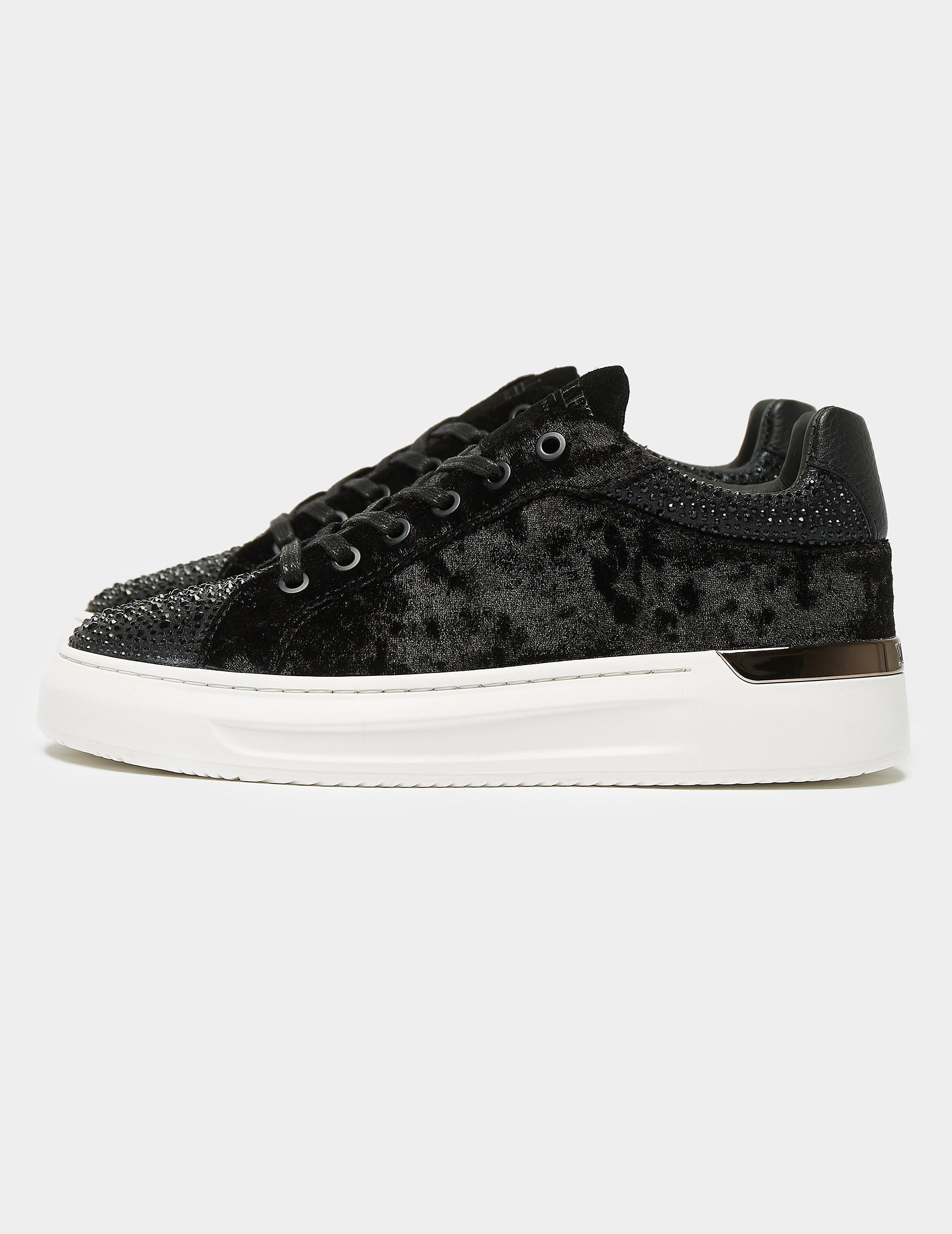 mallet womens velvet trainers