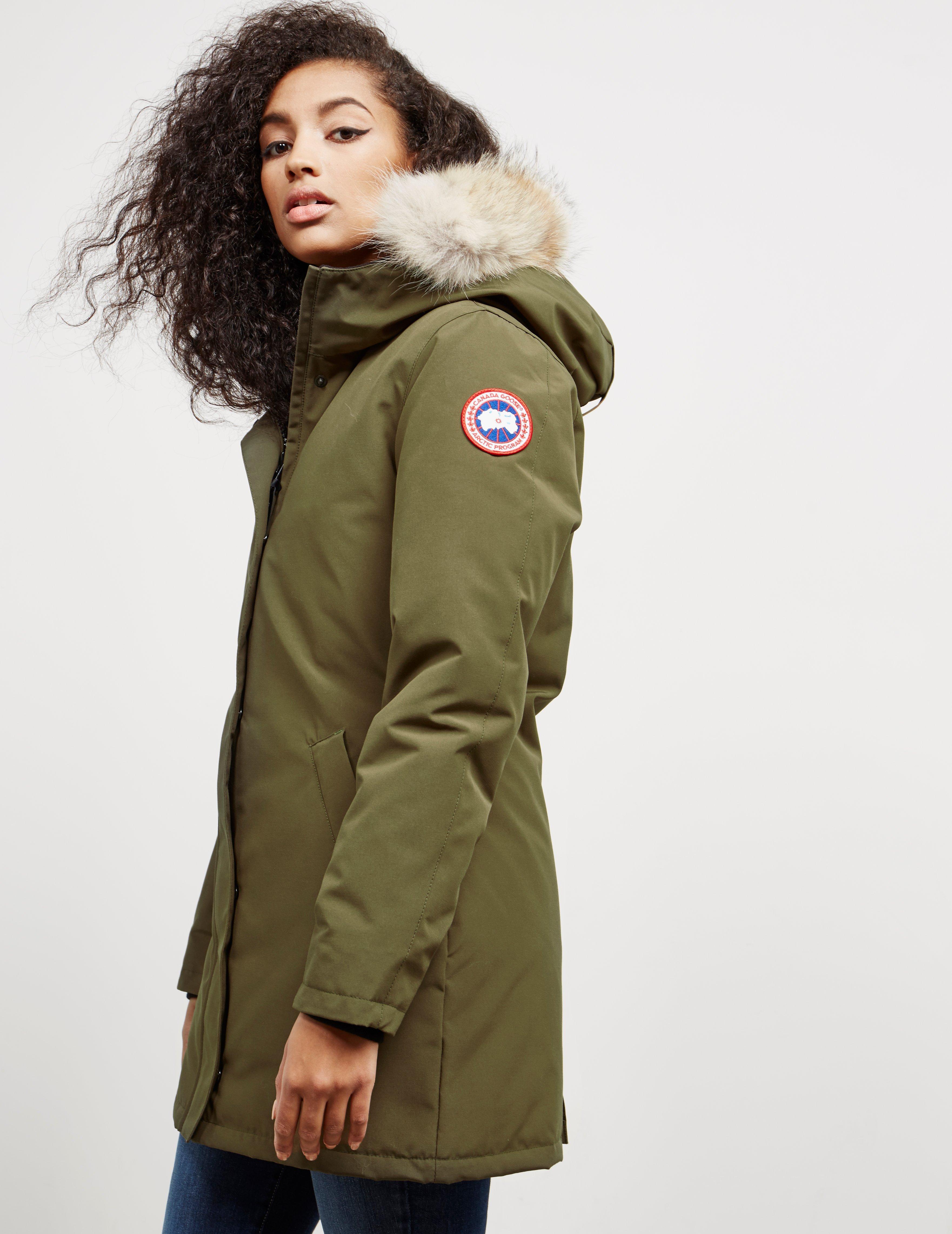 khaki canada goose coat womens