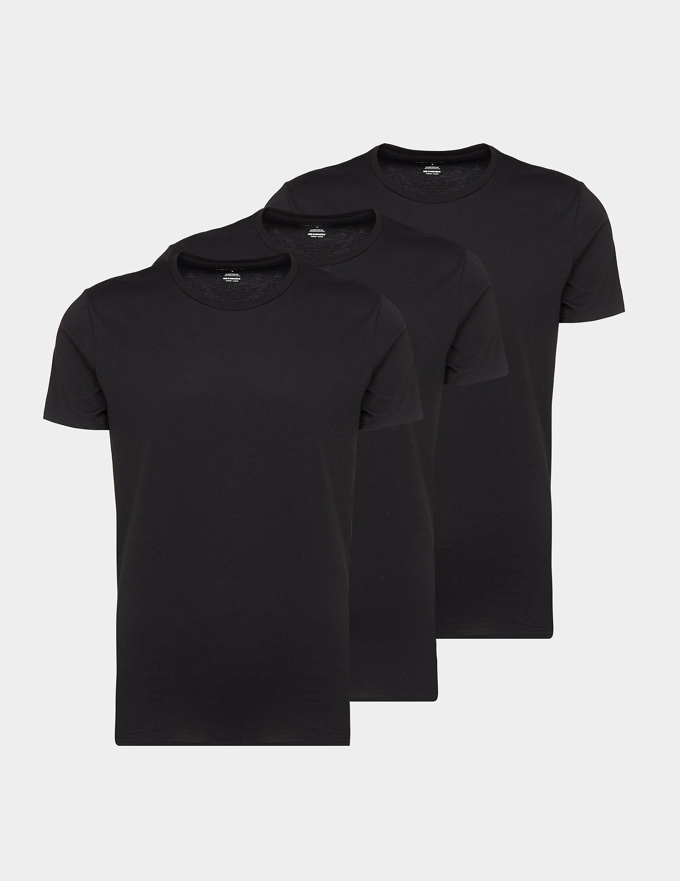 Lacoste V-Neck 3 Pack T-shirts Black 