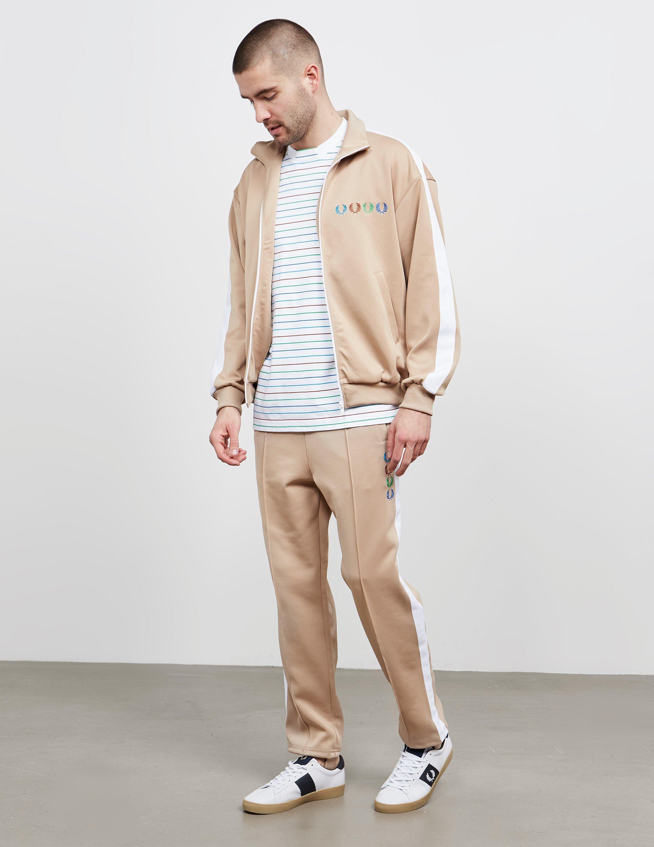 fred perry x beams track pants