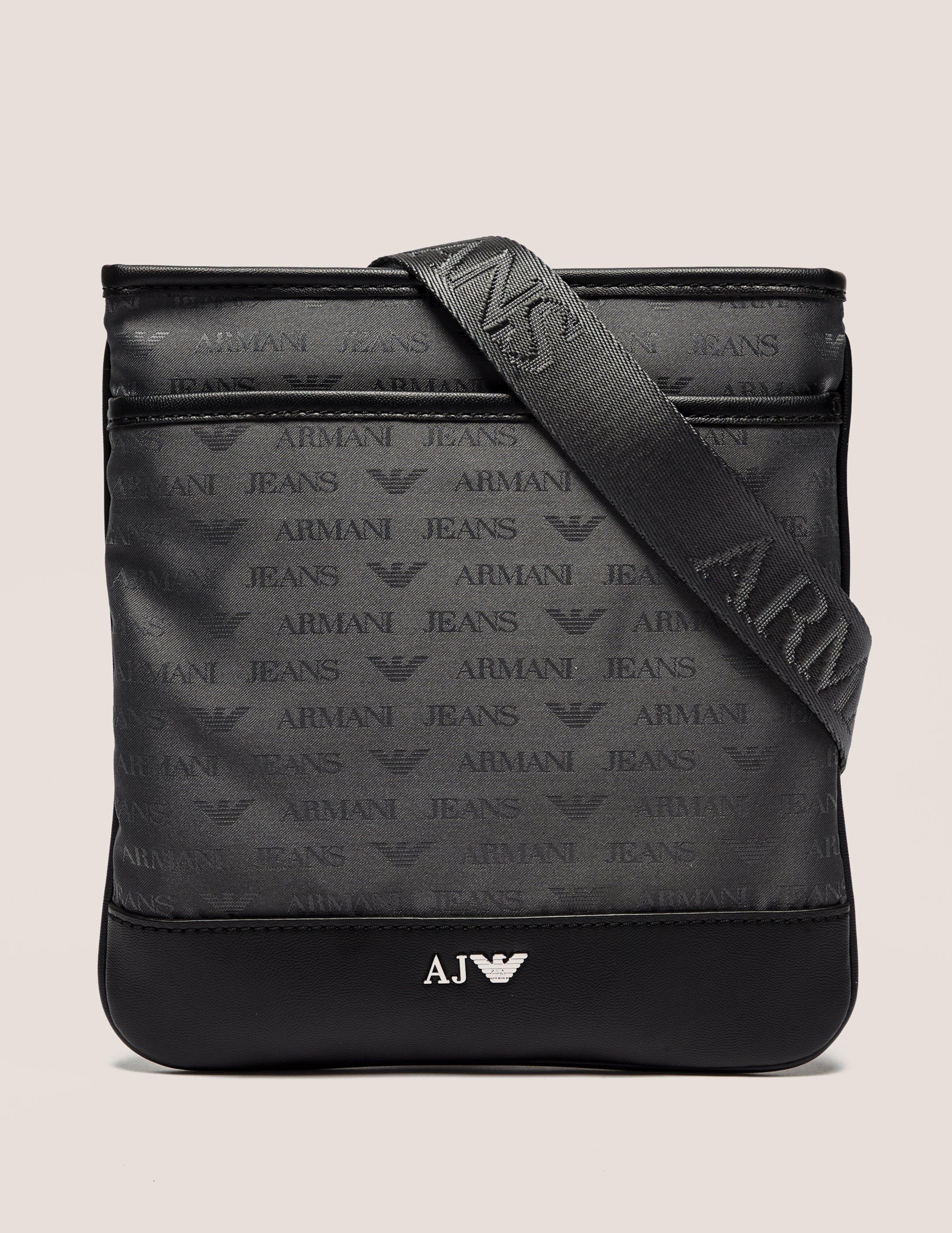 Armani Jeans Mens Small Bag Grey, Grey in Gray for Men | Lyst